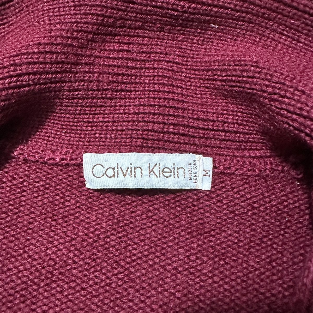 Calvin Klein Vintage Calvin Klein wool cardigan sweater Size US M / EU 48-50 / 2 - 4 Thumbnail