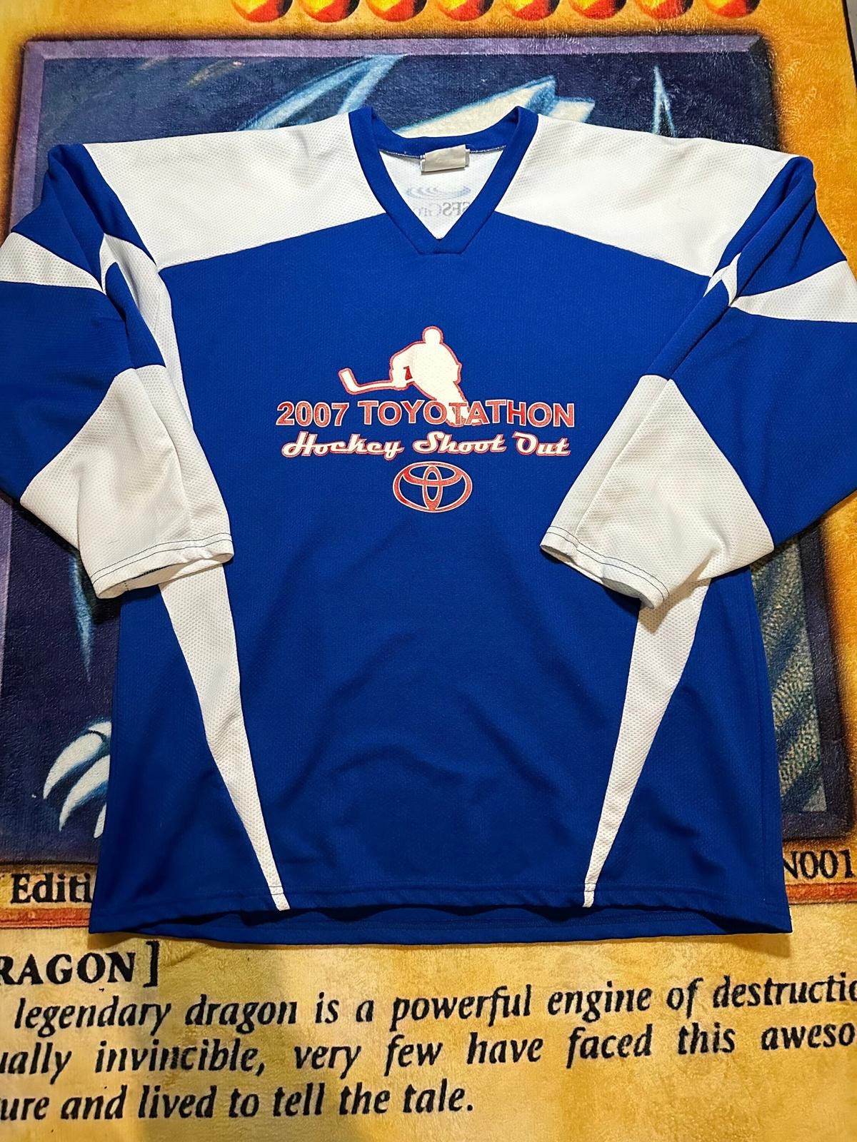 The Unbranded Brand Vintage 2007 Toyotathon Hockey Shoot Out Jersey Size ONE SIZE - 1 Thumbnail