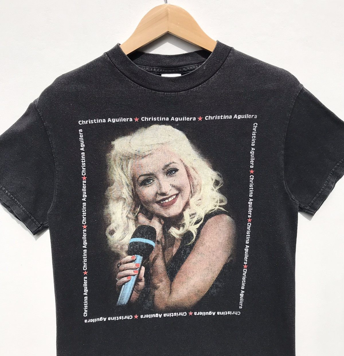 Band Tees Vintage Christina Aguilera Tour 2007 Tee Sun Faded Size US S / EU 44-46 / 1 - 9 Thumbnail