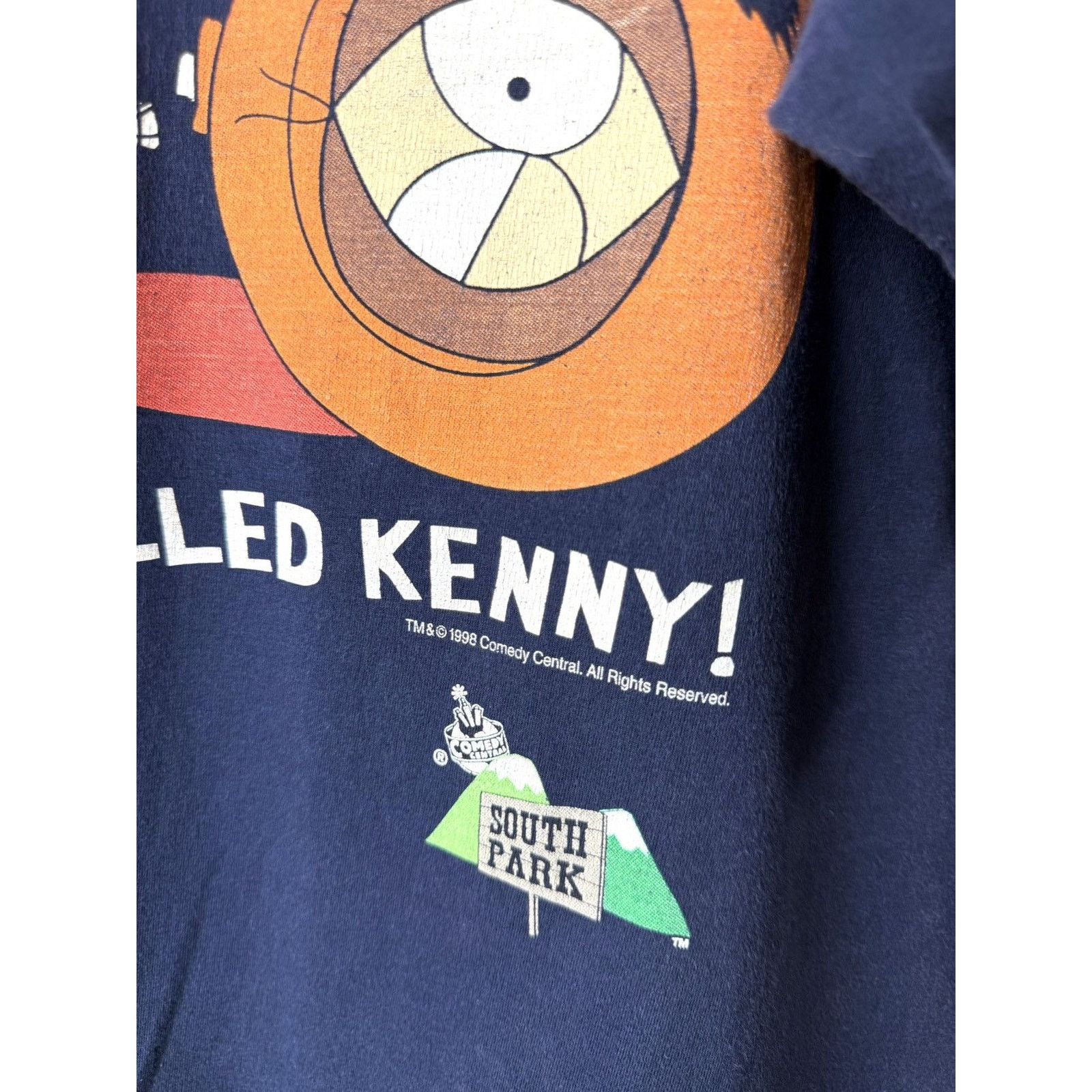 Other 1998 Vintage South Park Movie Promo T Shirt 90s Size US XL / EU 56 / 4 - 6 Thumbnail