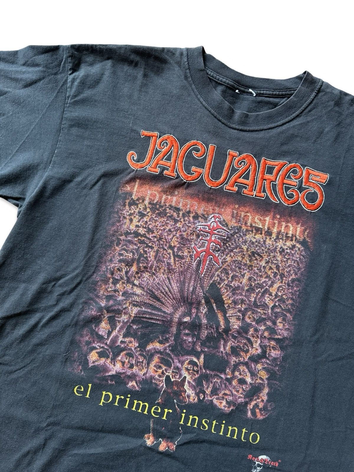 Band Tees × Japanese Brand Jaguares El Primer Elite T-Shirt Mexico 2002 Size US XL / EU 56 / 4 - 3 Thumbnail