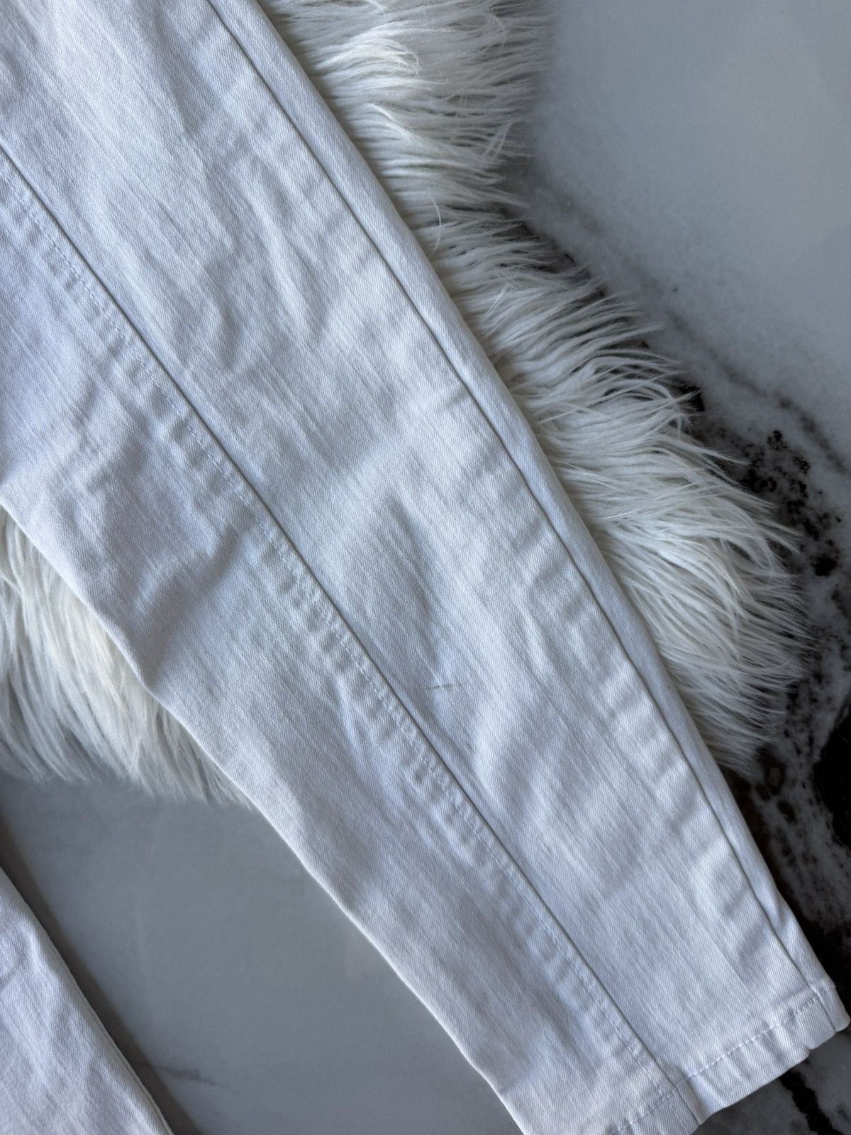 Burberry Burberry Brit White Slim Jeans / Archive Y2K Style / Size 32 Size US 32 / EU 48 - 11 Thumbnail