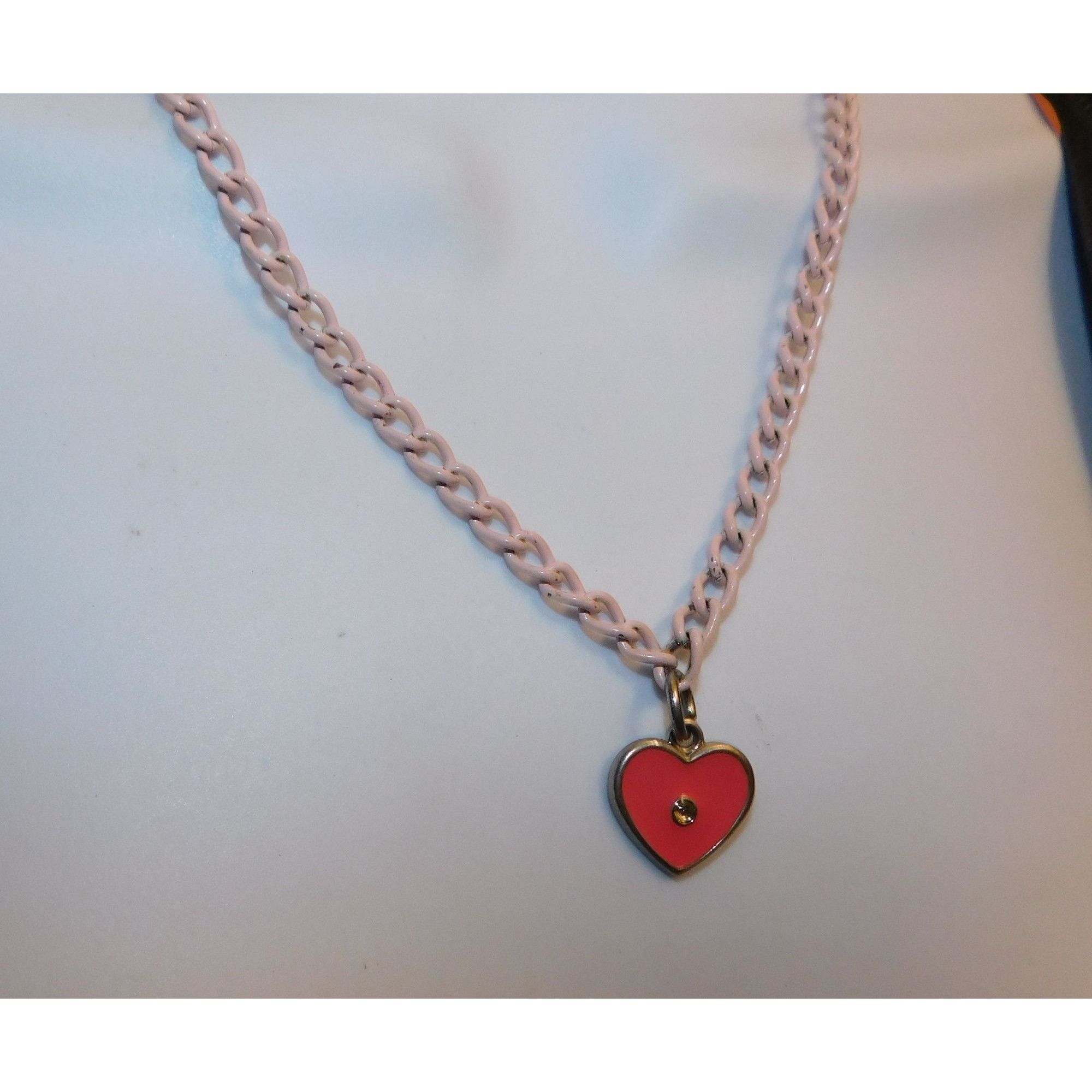 Other Casual Coquette Pink Heart Pendant Necklace Size ONE SIZE - 3 Thumbnail