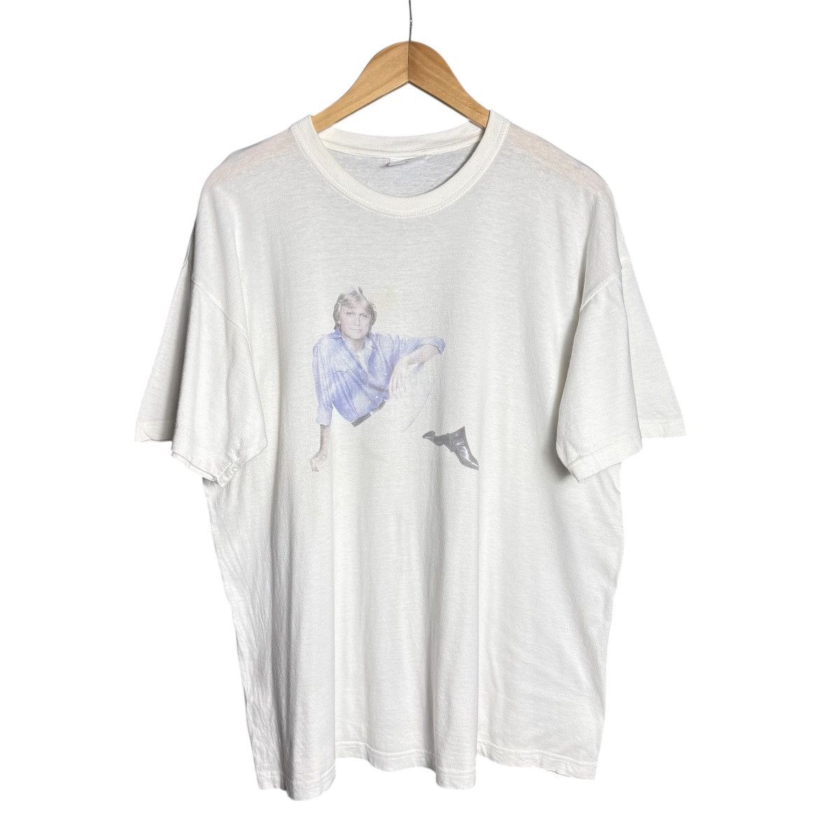 Band Tees × Vintage Vintage 90s Claude Francois Band Tee Size US XL / EU 56 / 4 - 1 Thumbnail