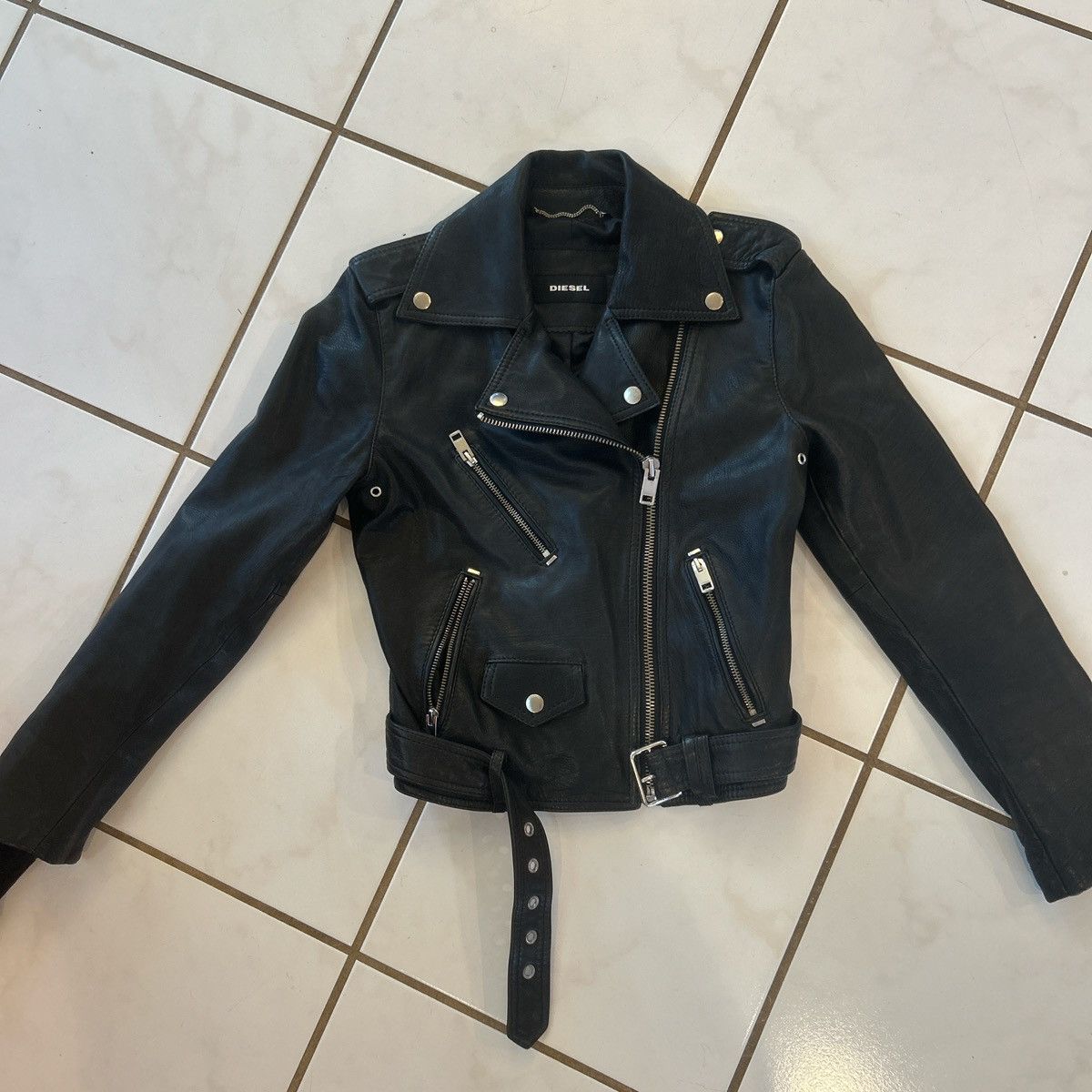 Diesel Diesel leather jacket Size M / US 6-8 / IT 42-44 - 1 Thumbnail