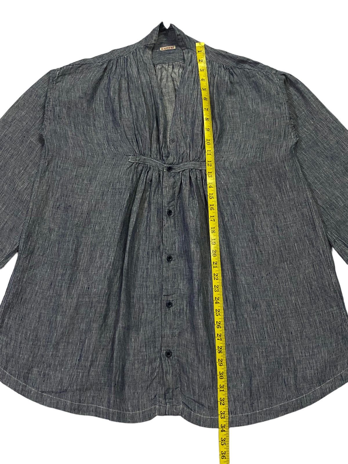Kapital Kapital Linen Blouse Button Ups Size S / US 4 / IT 40 - 4 Thumbnail