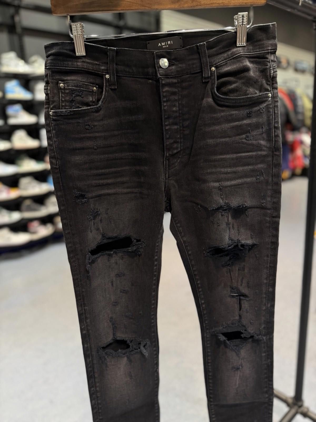 Amiri Size 32 - Amiri Thrasher Black Jeans 100% Authentic NEW Size US 32 / EU 48 - 2 Thumbnail