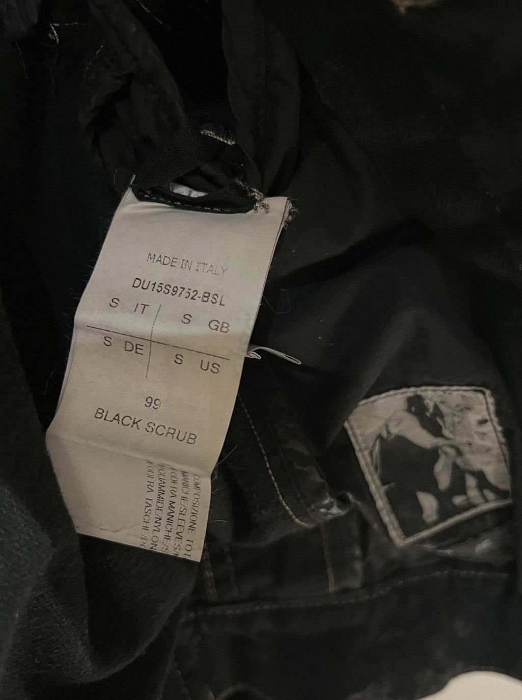 Rick Owens Rick Owens Wax-coated denim jacket-2505 Size US S / EU 44-46 / 1 - 7 Thumbnail