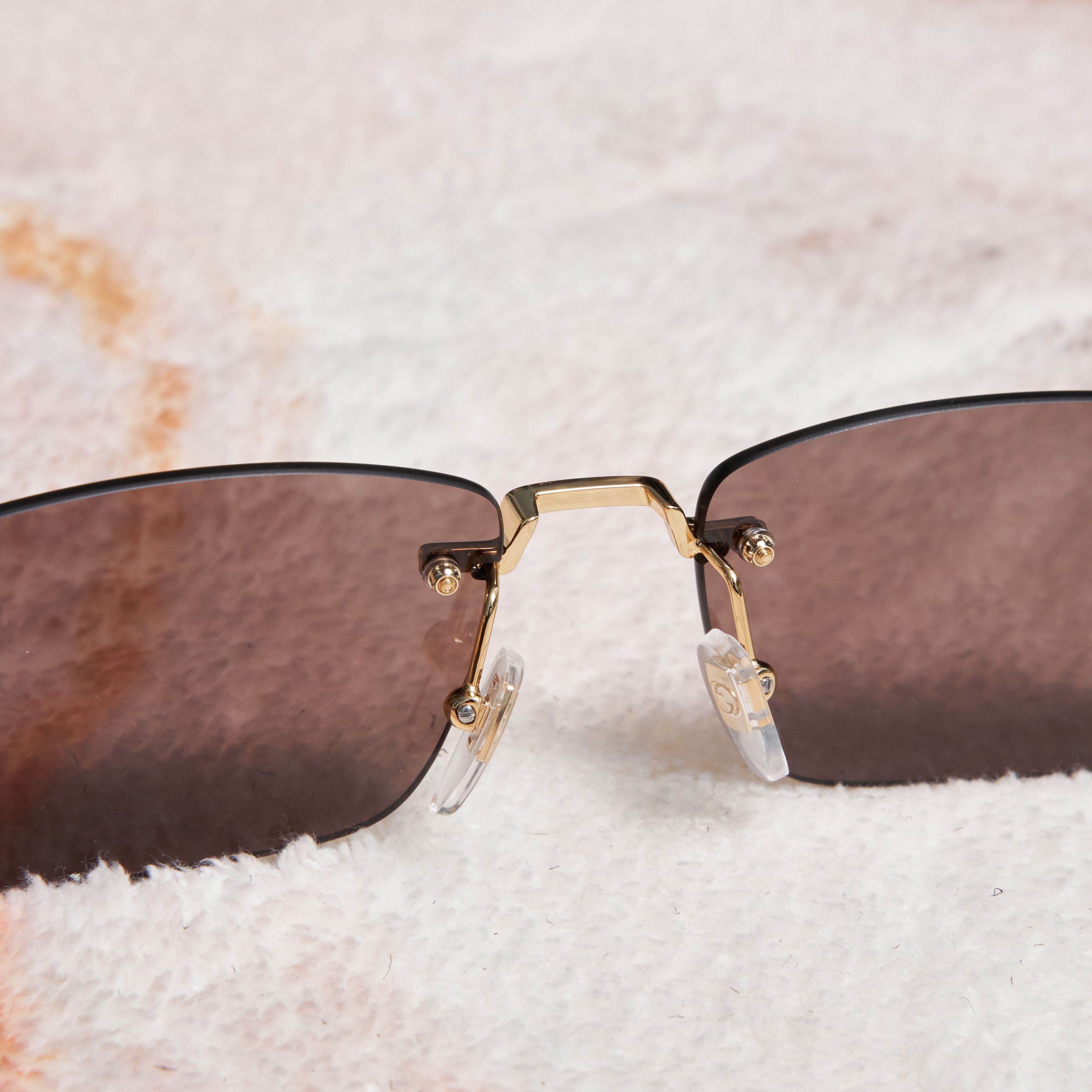 Gucci GUCCI GG1221S 002 Sunglasses BROWN Size ONE SIZE - 4 Thumbnail