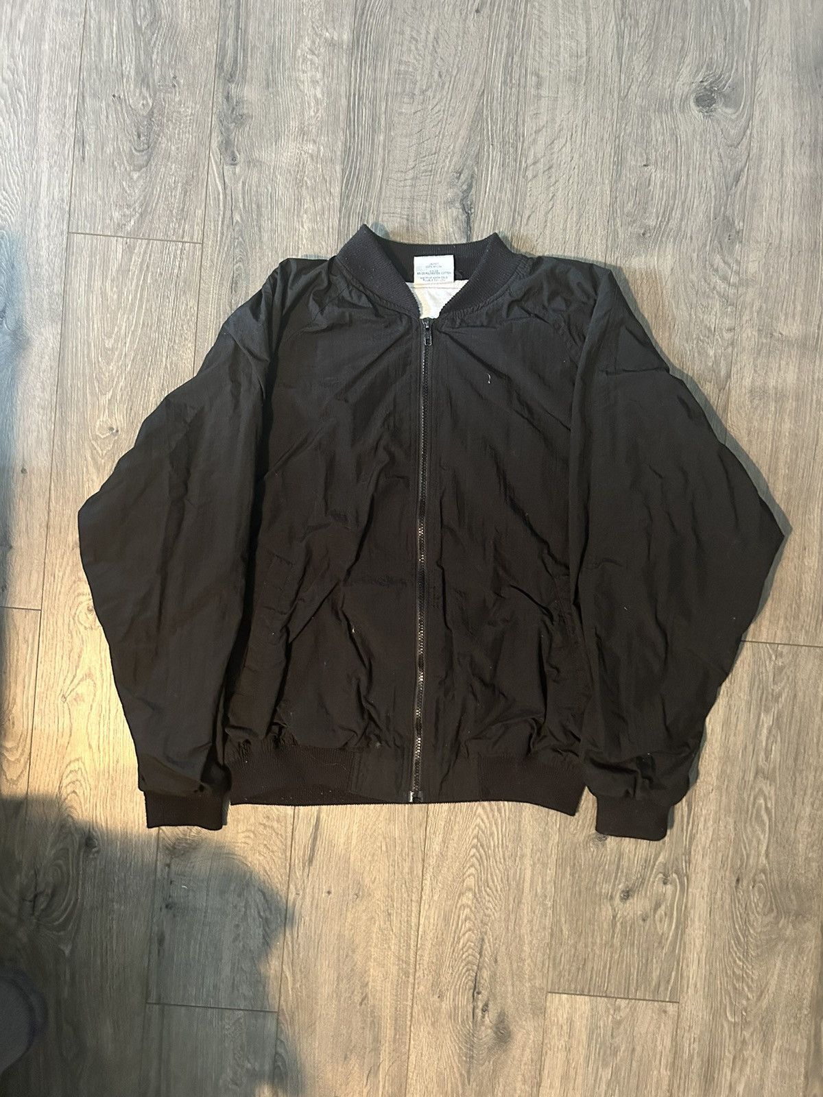 Guess × Vintage Vintage Black Bomber Jacket Size US M / EU 48-50 / 2 - 1 Thumbnail