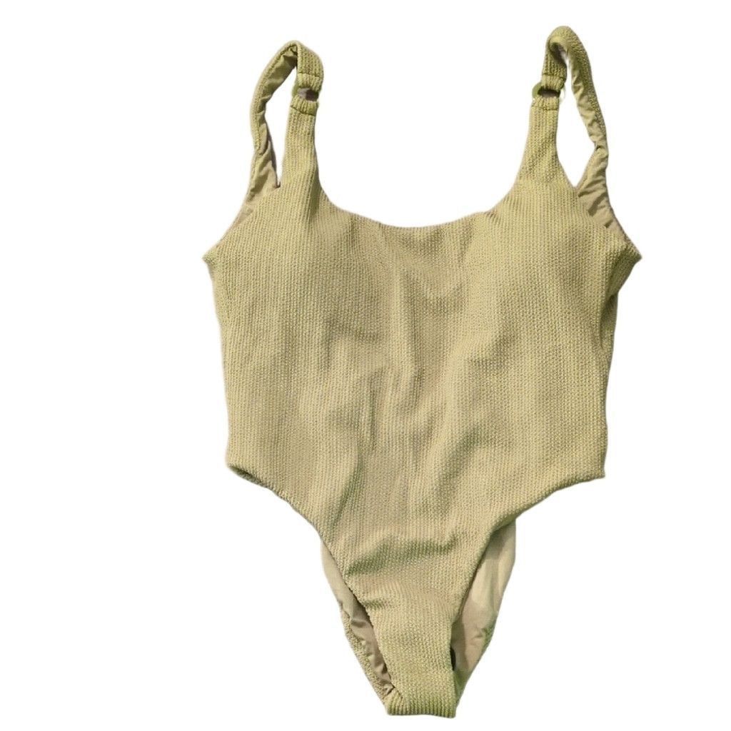 Volcom Volcom So Current Green One Piece Swim Suit Size Large Size ONE SIZE - 2 Thumbnail