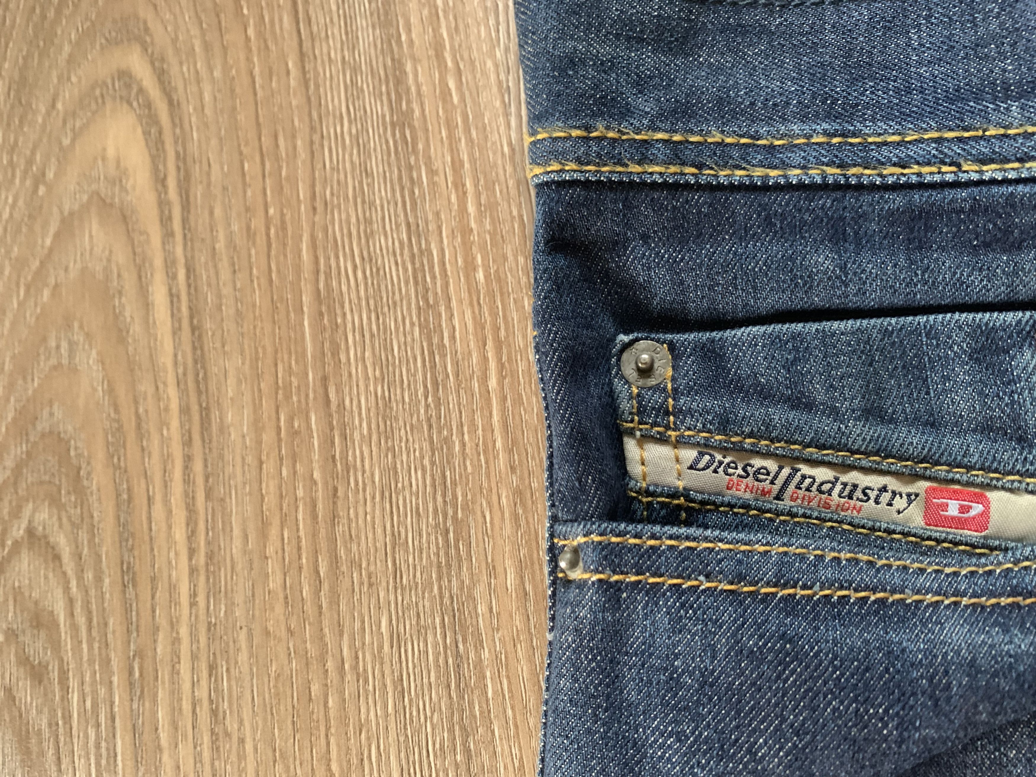 Diesel × Vintage Diesel Turbo Tepphar Slim Carrot Jeans Size US 30 / EU 46 - 6 Thumbnail