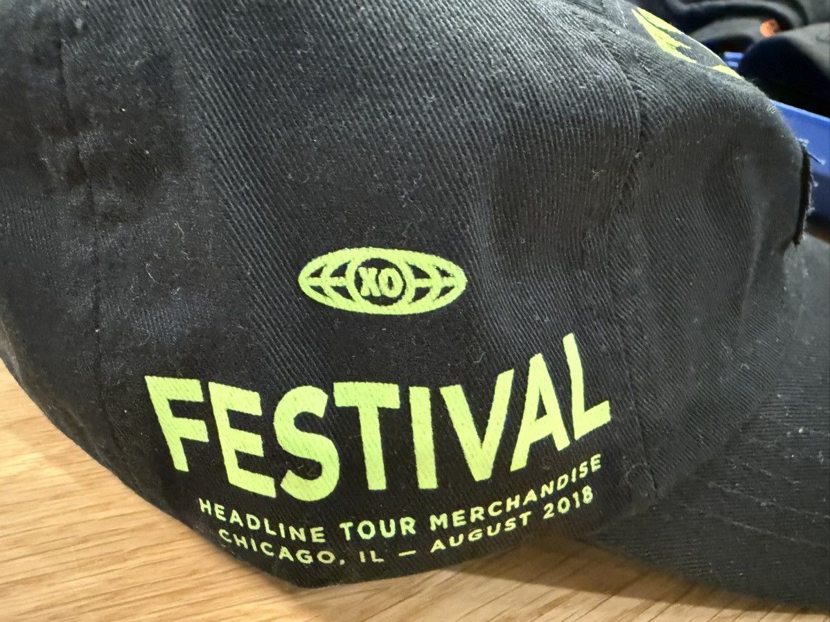 The Weeknd XO The Weeknd Festival Baseball Cap Adjustable Size 38 - 3 Thumbnail