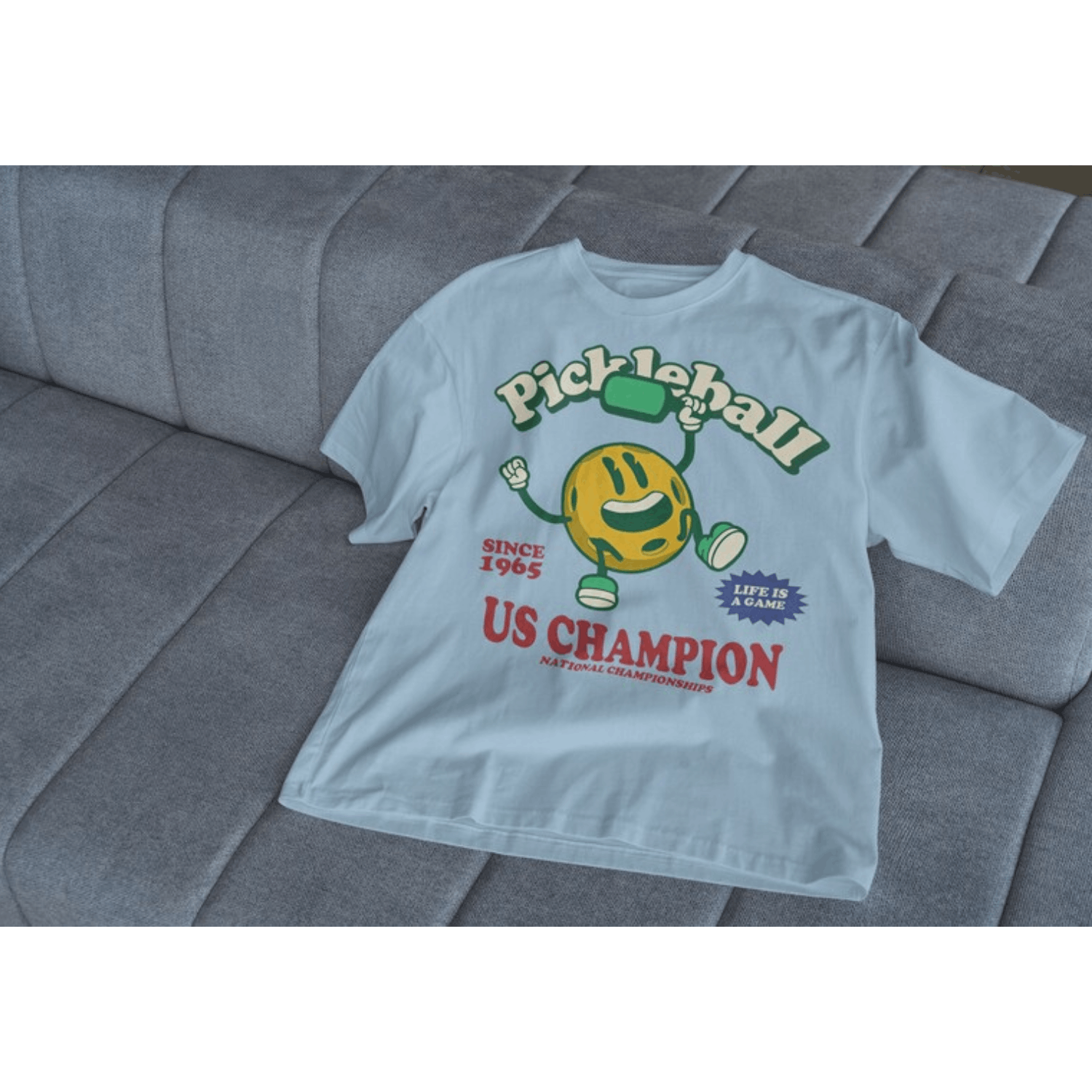 Japanese Brand × Vintage Pickleball T-Shirt, Sports shirt, Aesthetic Shirt Size US L / EU 52-54 / 3 - 3 Thumbnail