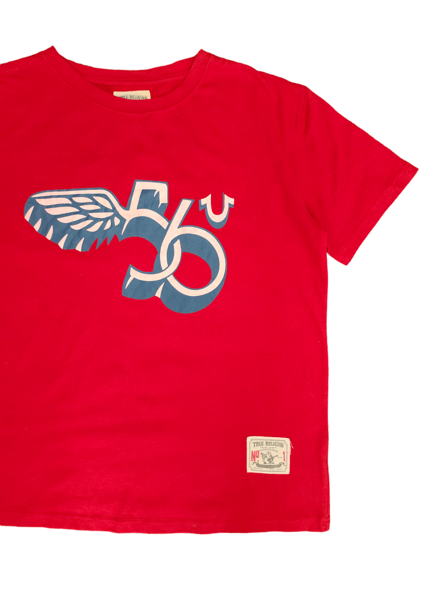 True Religion Vintage Y2k True Religion Joey Big T Flying T-Shirt Size US L / EU 52-54 / 3 - 5 Thumbnail