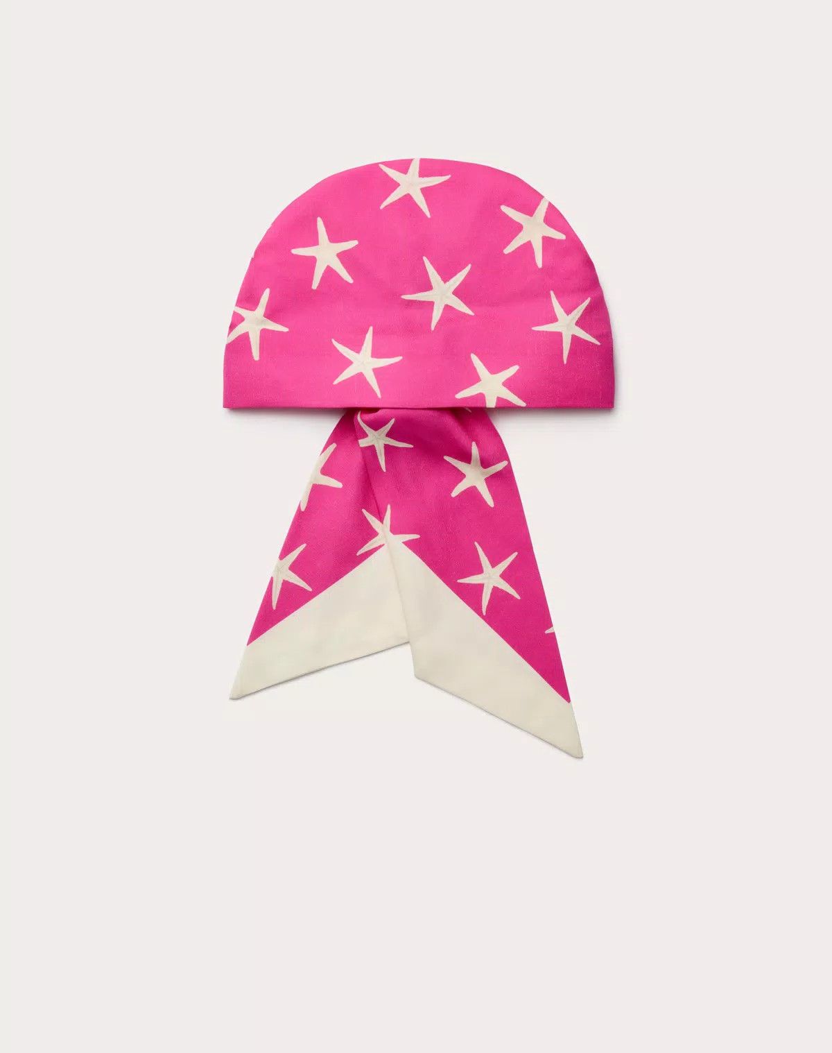 Valentino oc11z0725 Size:OS/Escape Headband In Cotton And Silk in Pink Size ONE SIZE - 1 Thumbnail