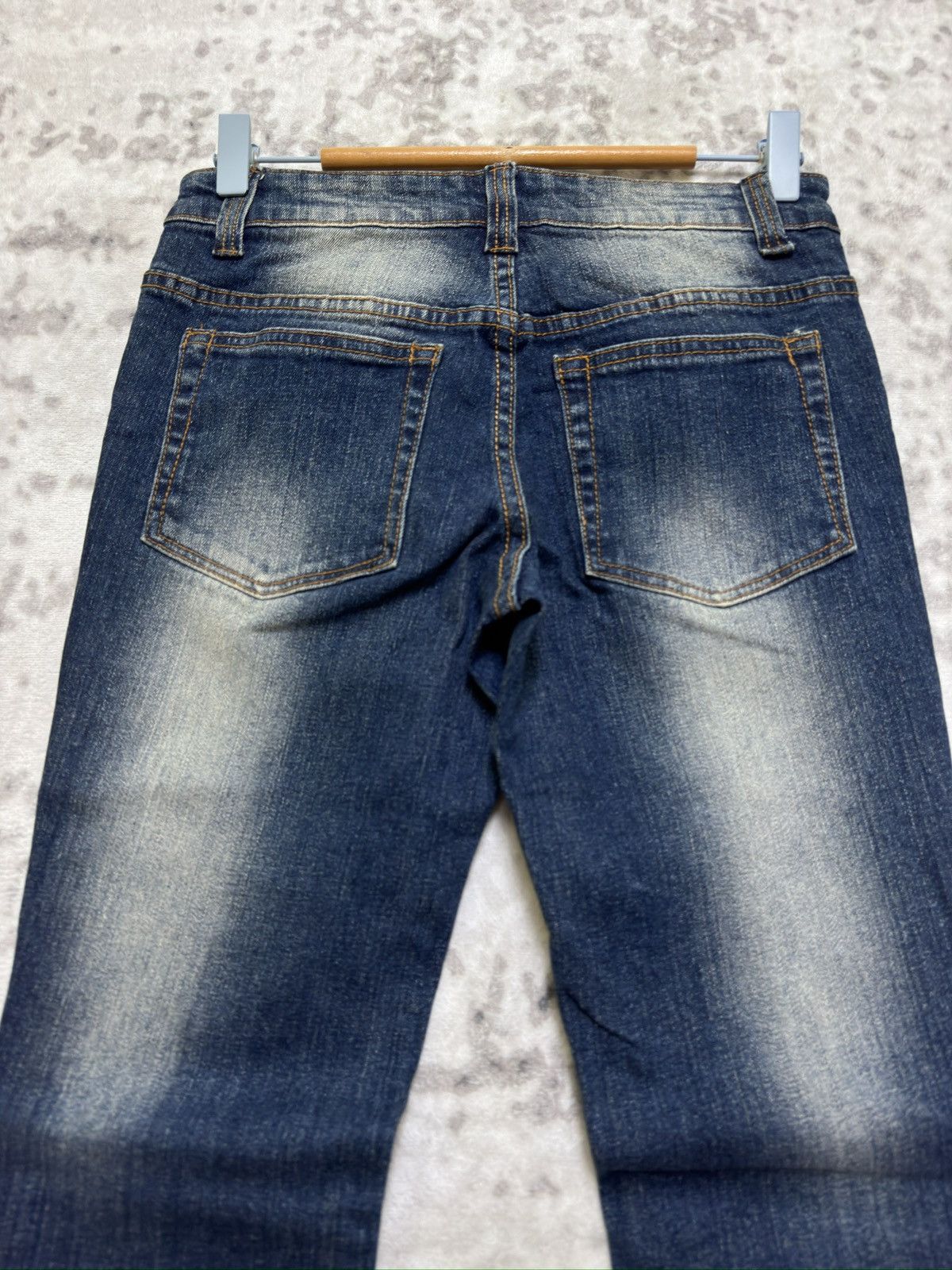 Hysteric Glamour Vintage Free’s Mart Bootcut Flare Acid Washed Jeans Size US 27 - 9 Thumbnail