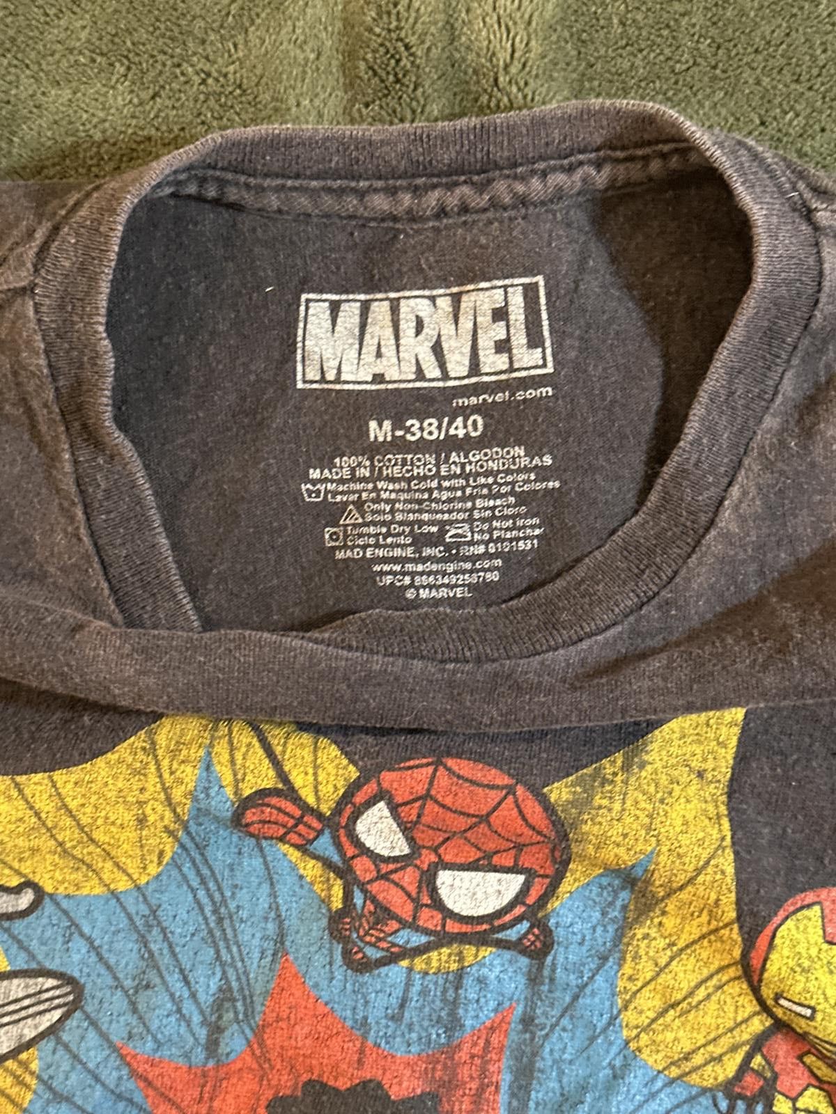 Other Marvel Avengers x Funko Chibi Men's Black Medium Tee Size US M / EU 48-50 / 2 - 3 Thumbnail