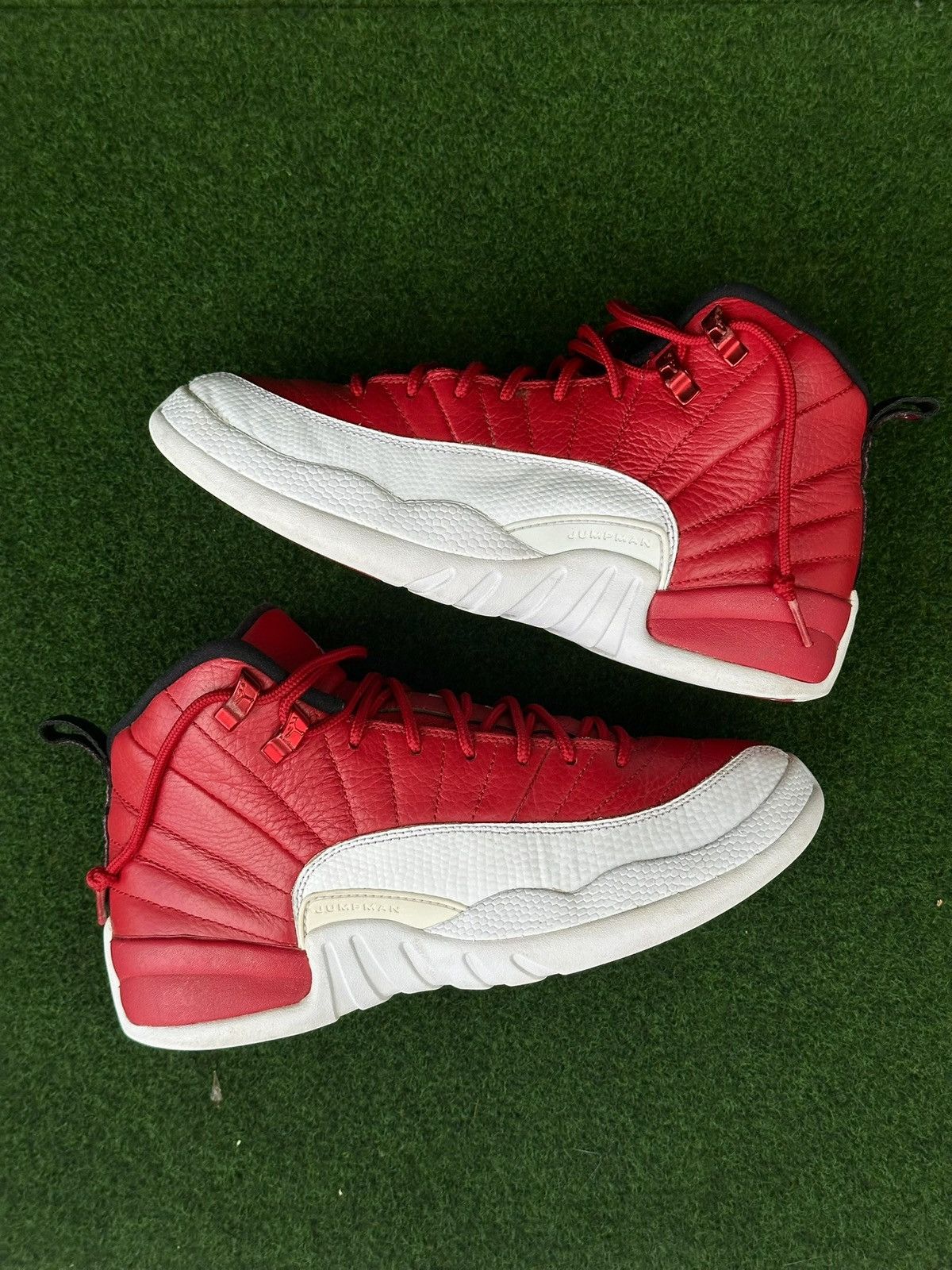 Jordan Brand Jordan 12 Gym Red Size 6.5Y Size US 6.5 / EU 39-40 - 4 Thumbnail