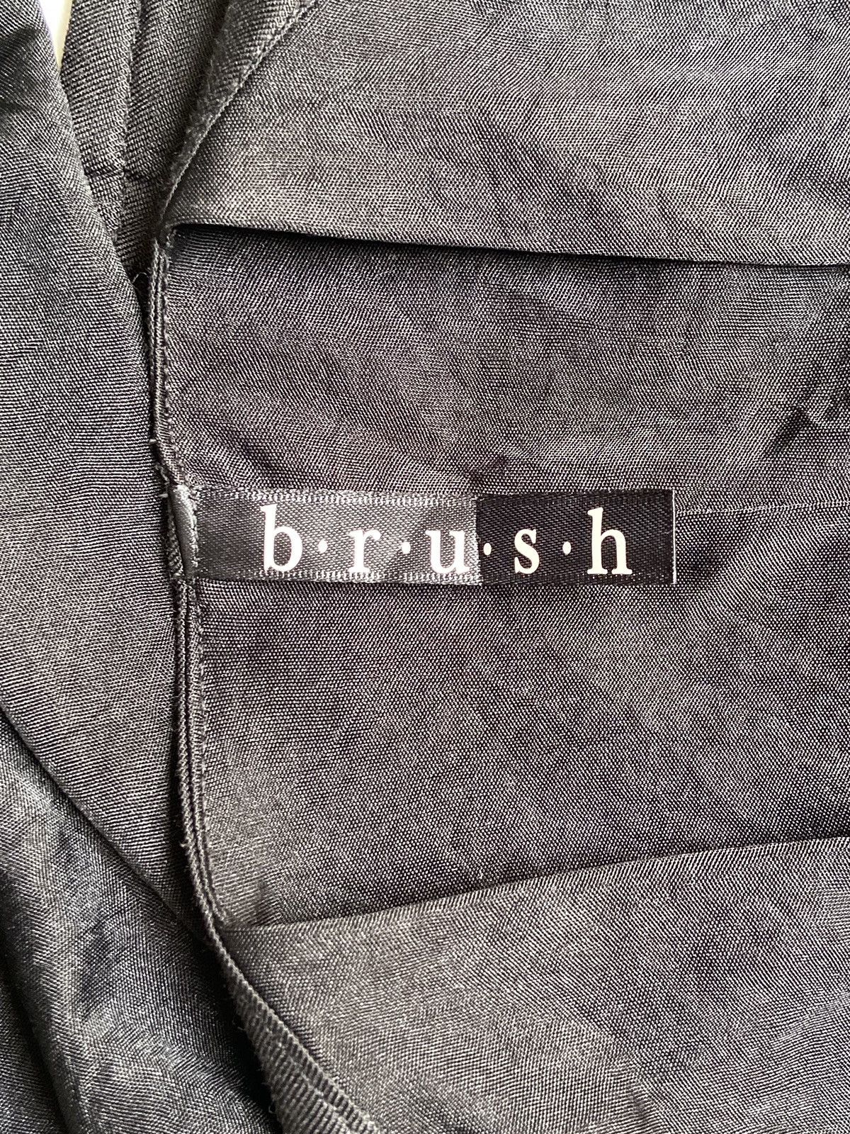 Designer × Japanese Brand B.R.U.S.H Black Vest Size US XXS / EU 40 - 11 Thumbnail