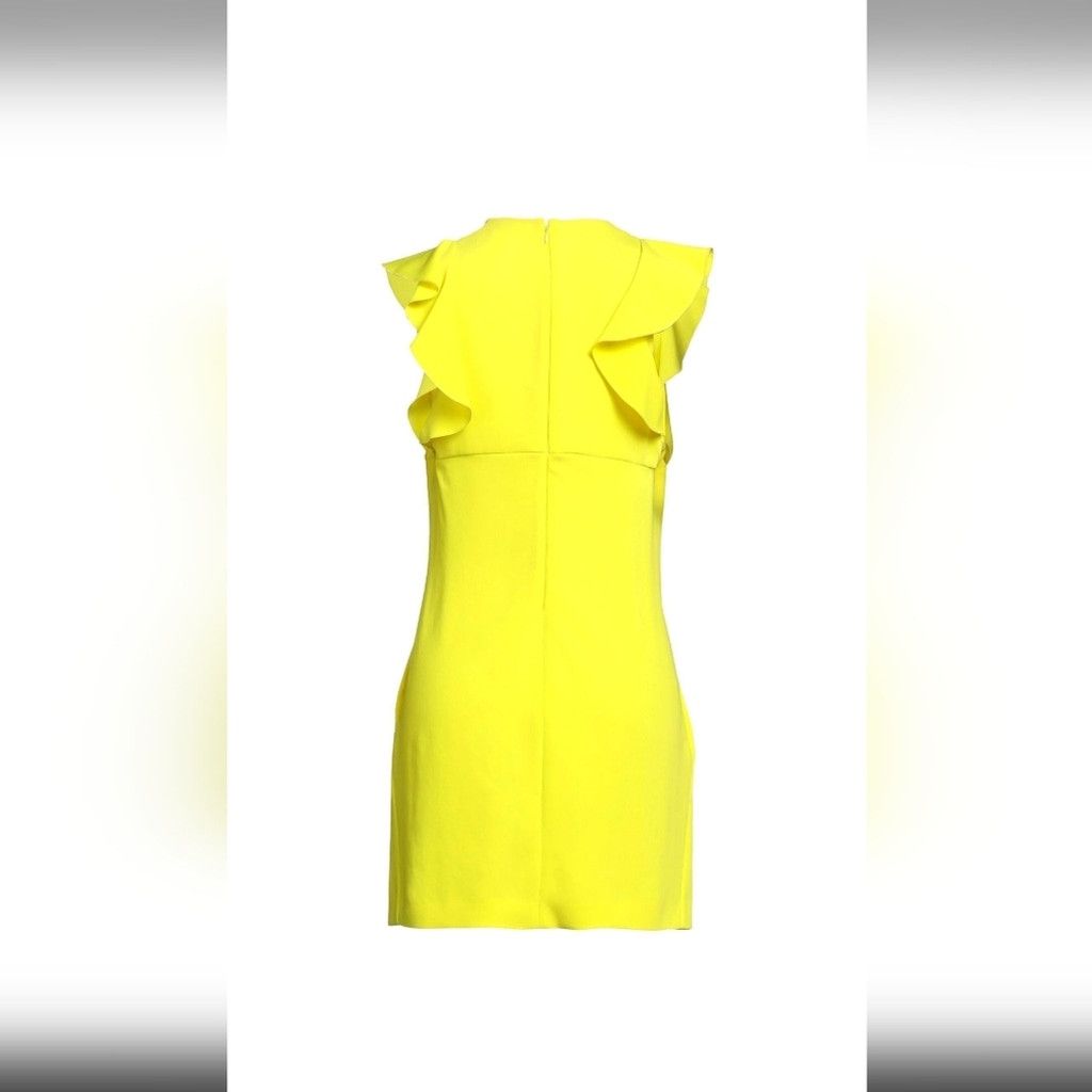 Dsquared2 DSQUARED Acid Green Dress With Pockets Size M / US 6-8 / IT 42-44 - 4 Thumbnail