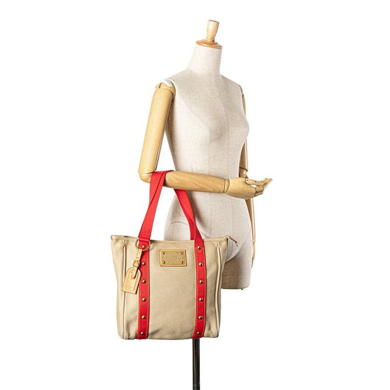 Louis Vuitton Louis Vuitton Antigua Cabas MM Tote Bag M40035 Size ONE SIZE - 12 Thumbnail