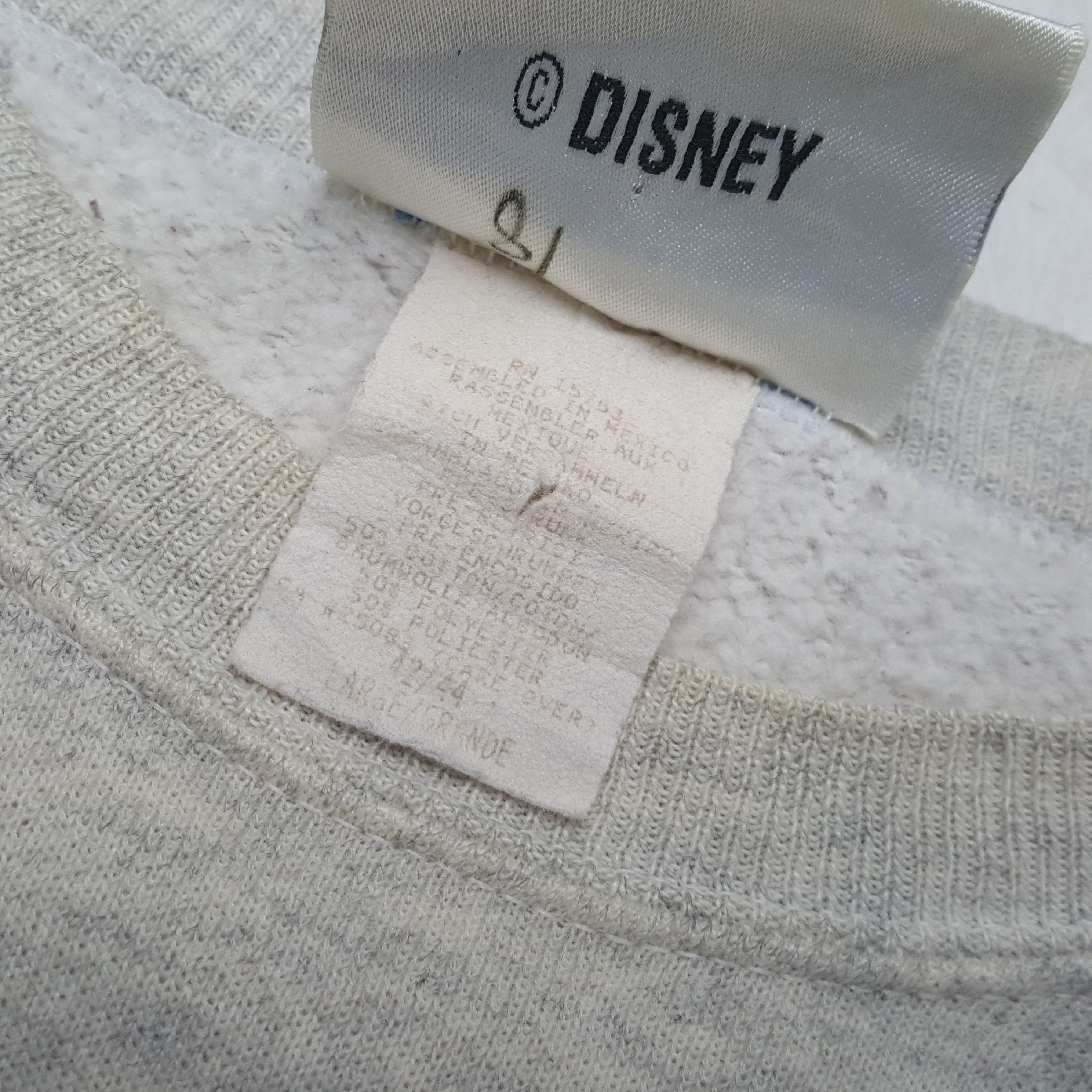 Disney The Pooh Cartoon Character Vintage Sweatshirt RR5 Size US L / EU 52-54 / 3 - 5 Thumbnail