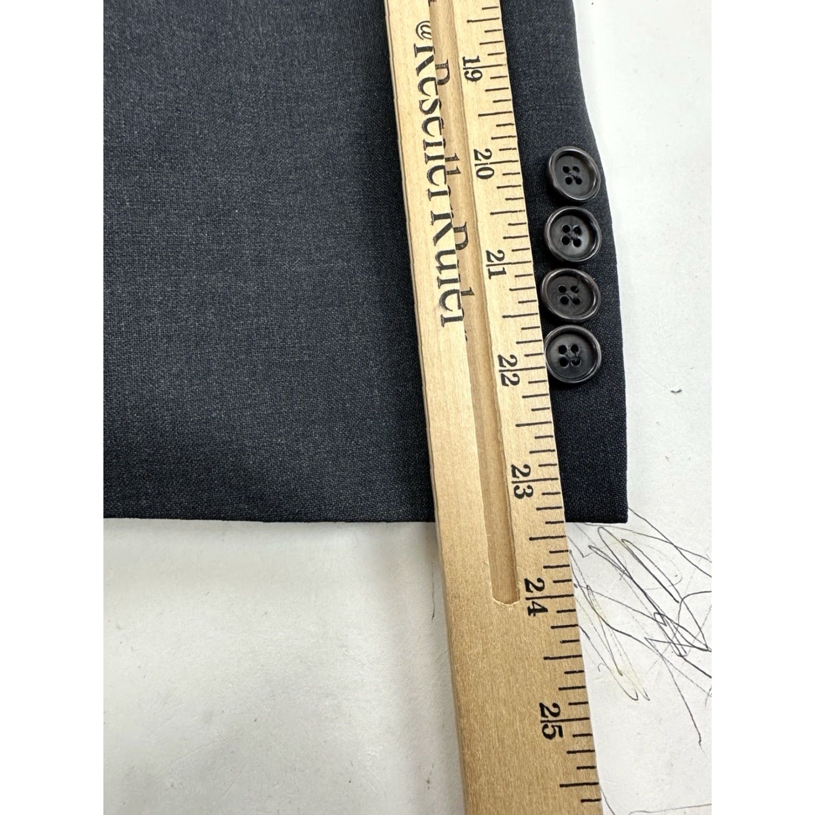 Brooks Brothers Brooks Brothers Blazer Mens 38 Regular Gray Wool Spandex Blend Three-Button Flat Front Jacket Coat Business Formal Party/Cocktail Mens Size US 38 / EU 54 - 6 Thumbnail