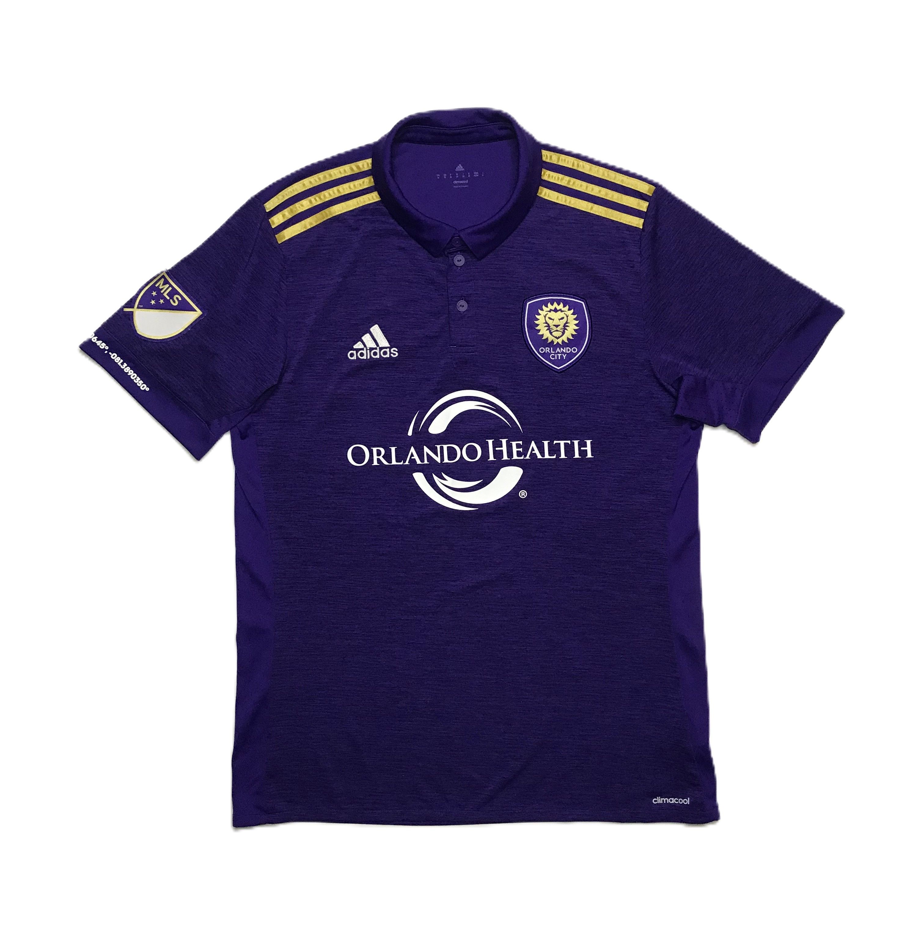 Adidas Orlando City 2016/2017 Home Football Shirt Sz M Size US M / EU 48-50 / 2 - 1 Thumbnail
