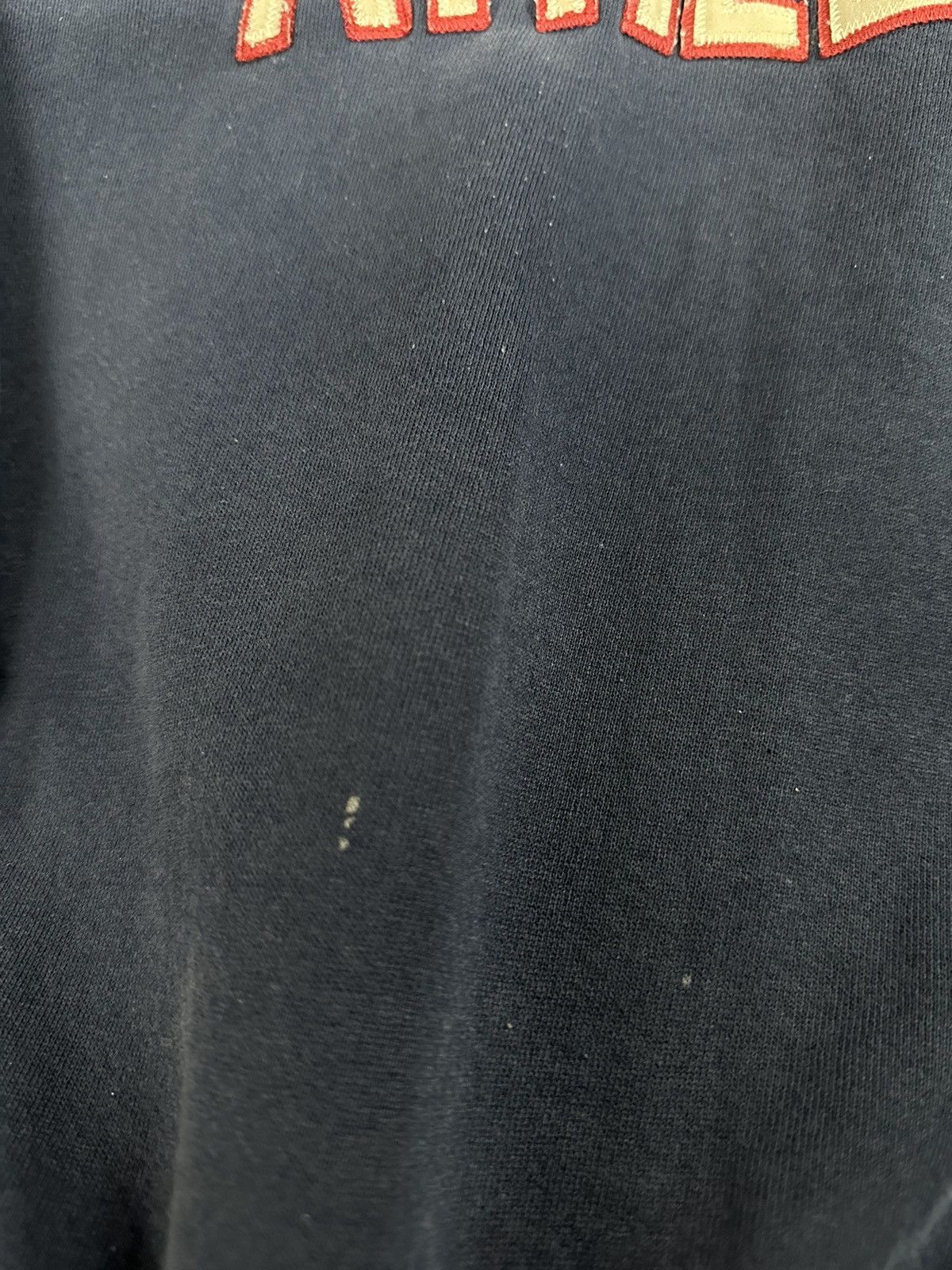 Russell Athletic × Vintage Vintage 90s Russell Athletic Navy Blue Sweatshirt Size US XL / EU 56 / 4 - 5 Thumbnail