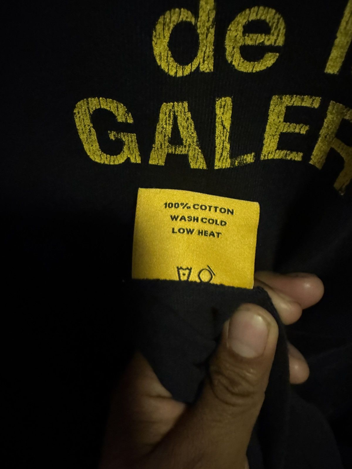 Gallery Dept. Gallery Dept. french tee black and yellow Size US S / EU 44-46 / 1 - 5 Thumbnail