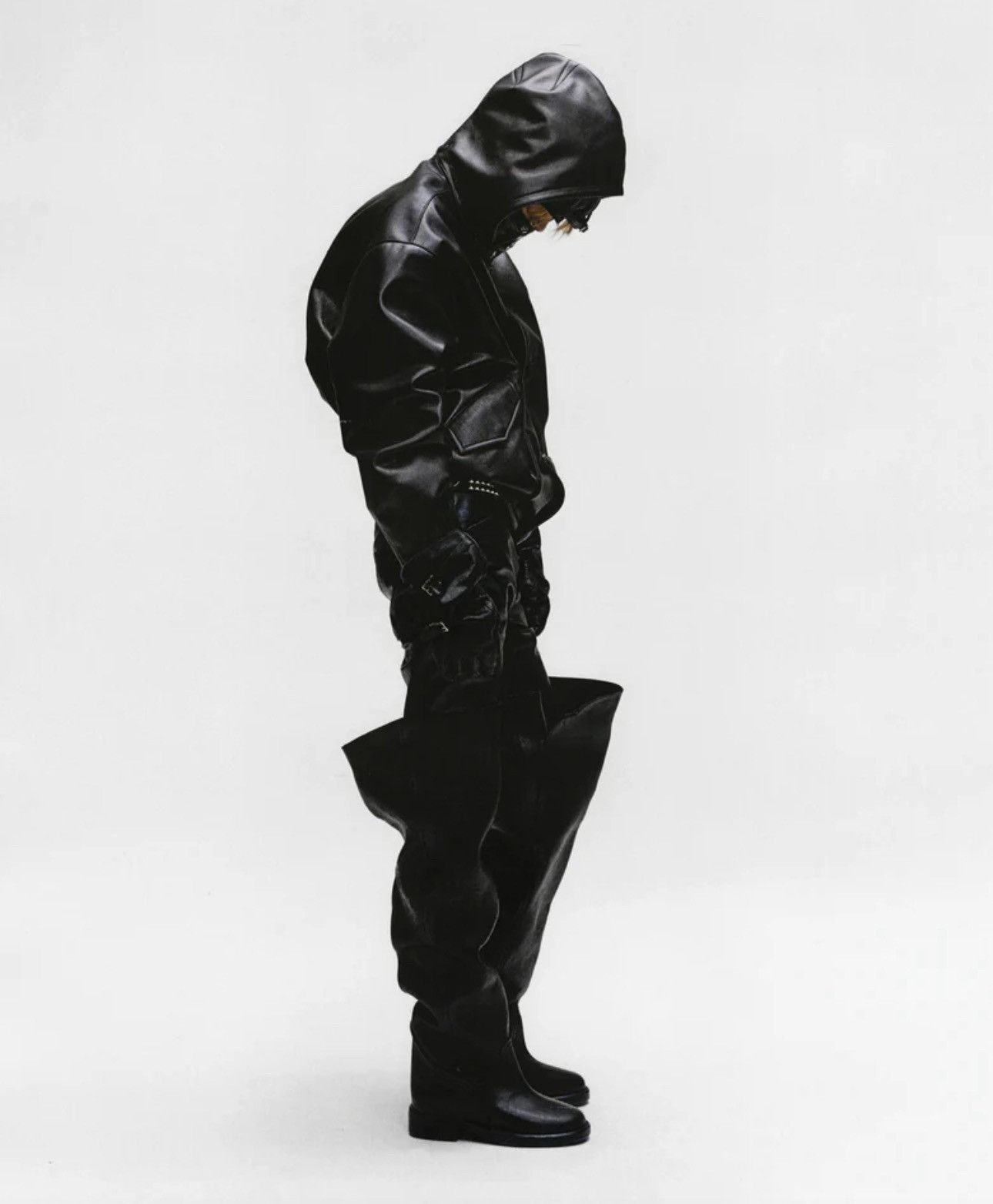 Enfants Riches Deprimes OVERSIZED MALCOLM LEATHER JACKET Size US XL / EU 56 / 4 - 2 Thumbnail