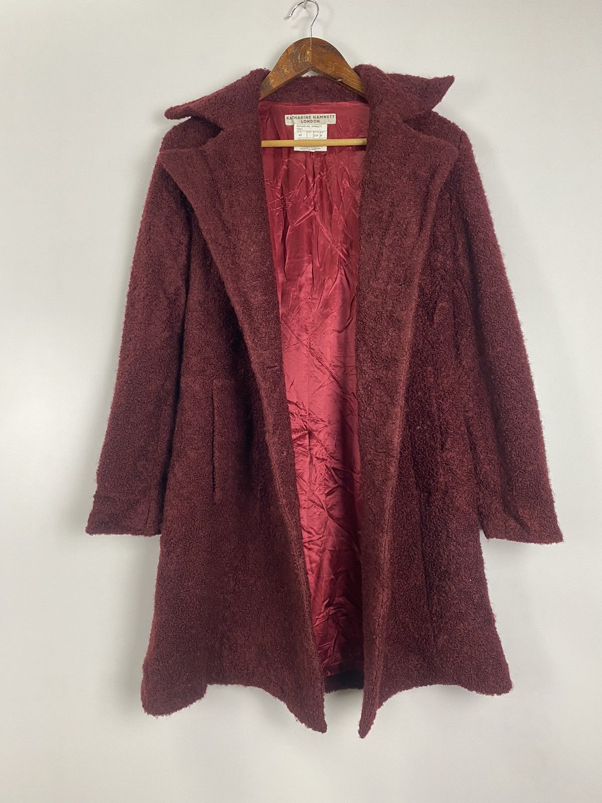 Vintage Katharine Hamnett London Long Coat Size US M / EU 48-50 / 2 - 10 Thumbnail
