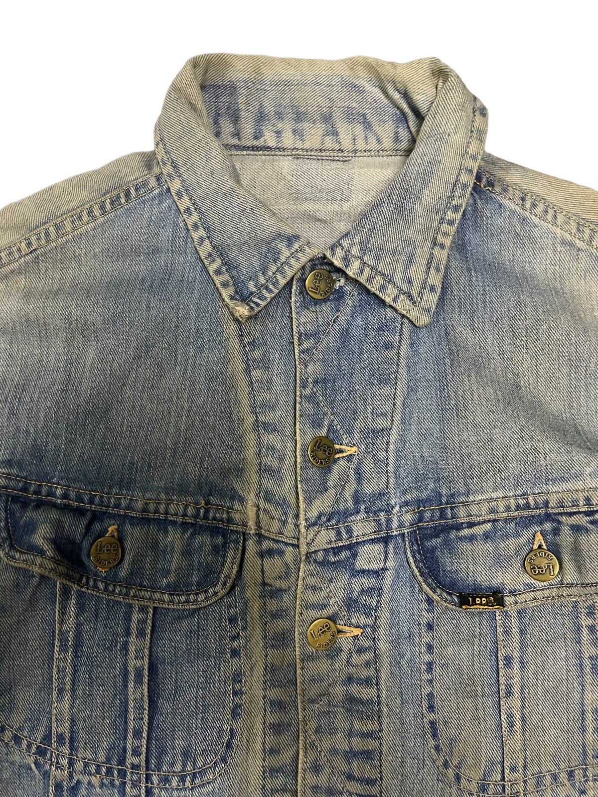 Lee Vintage 80s Lee Rider Denim Jacket Jeans Size US M / EU 48-50 / 2 - 4 Thumbnail
