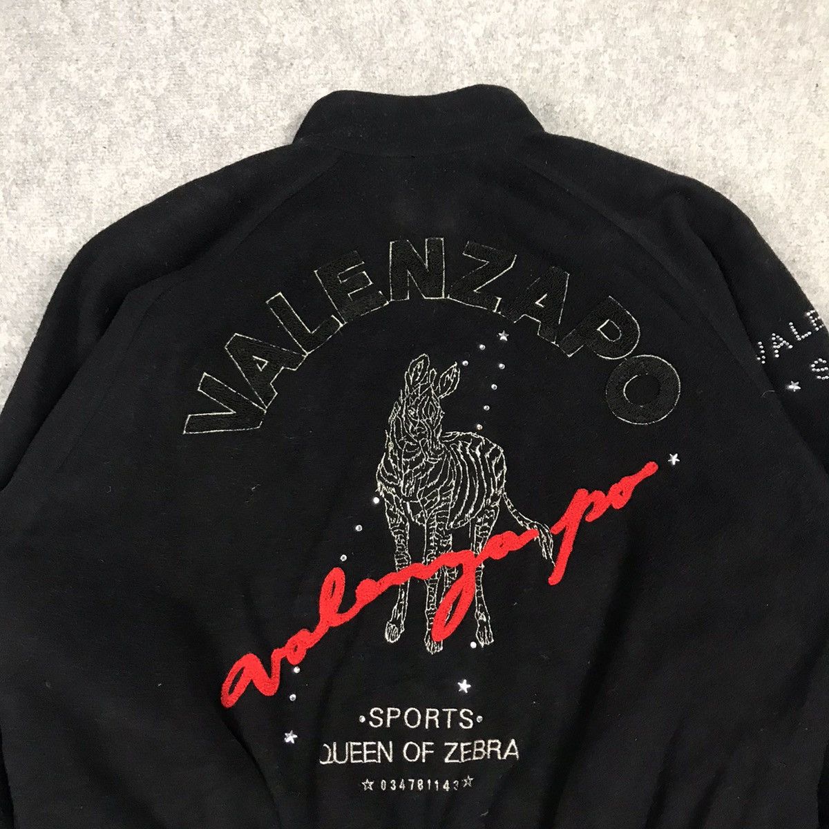 Japanese Brand VALENZAPO BLACK ZIPPER WOOL JACKET Size US M / EU 48-50 / 2 - 6 Thumbnail