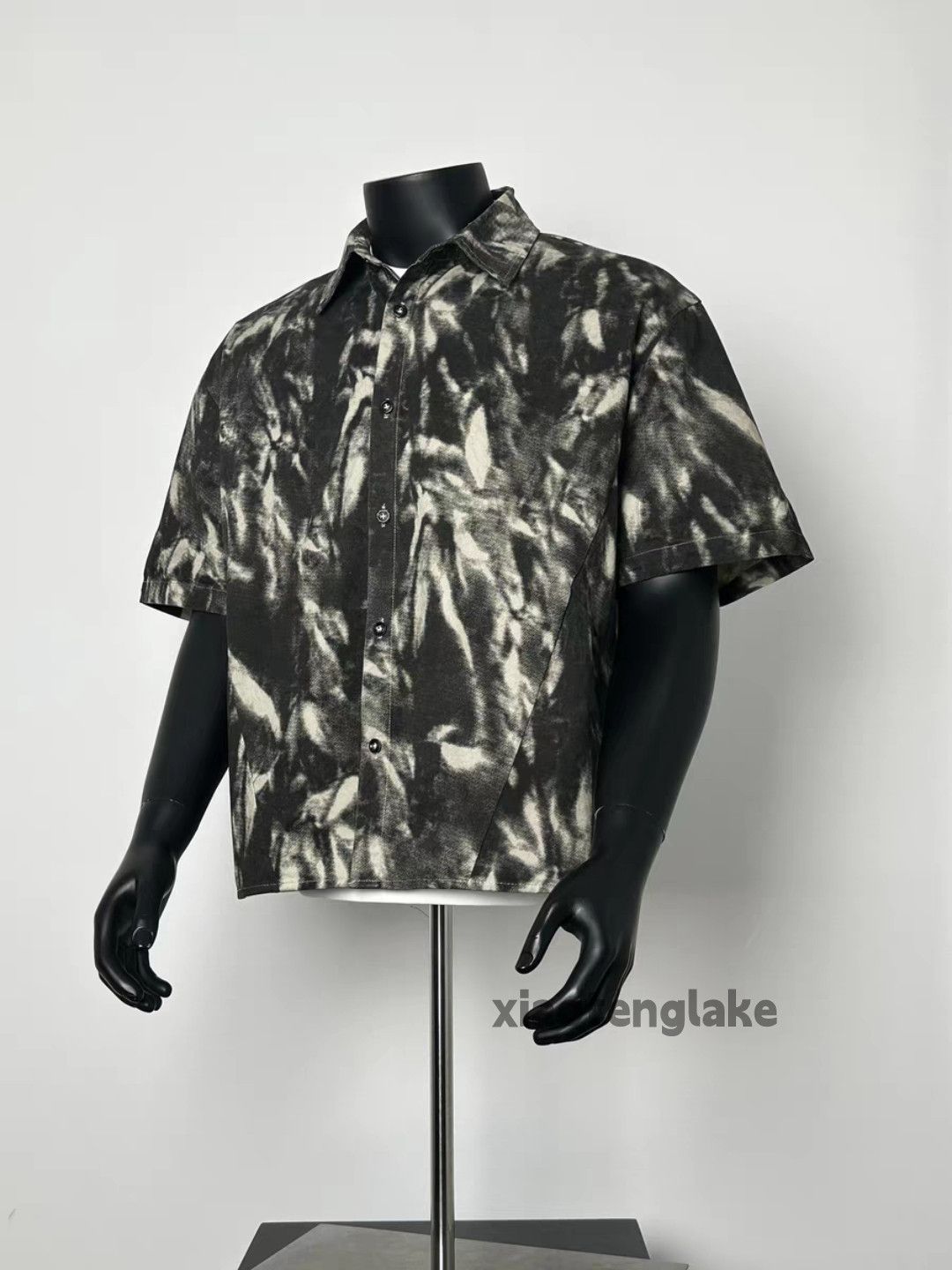 Vintage Unisex outdoor utility tie dye loose grunge shirt Size US M / EU 48-50 / 2 - 1 Thumbnail