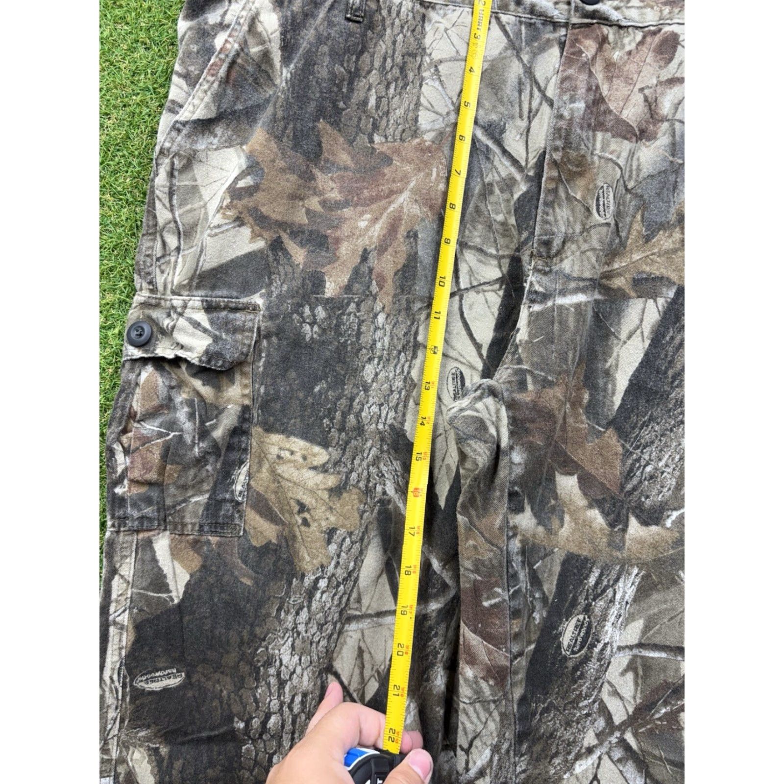 Realtree VINTAGE Liberty Realtree Treebark Camo Pants Mens 2XL Made in USA Hunting 90s Size US 39 - 6 Thumbnail