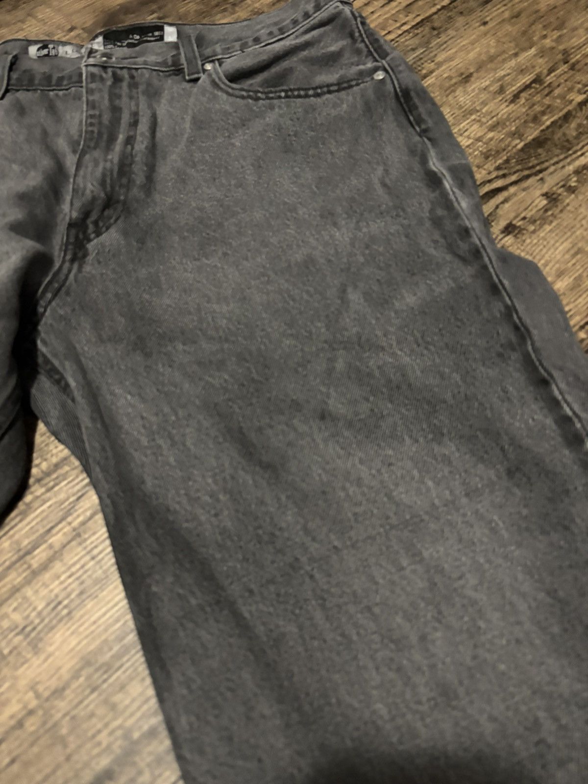 Levi's Vintage Clothing Y2k Levis Silver Tab 33x32 Loose Fit Black Denim Jeans Size US 33 - 13 Thumbnail