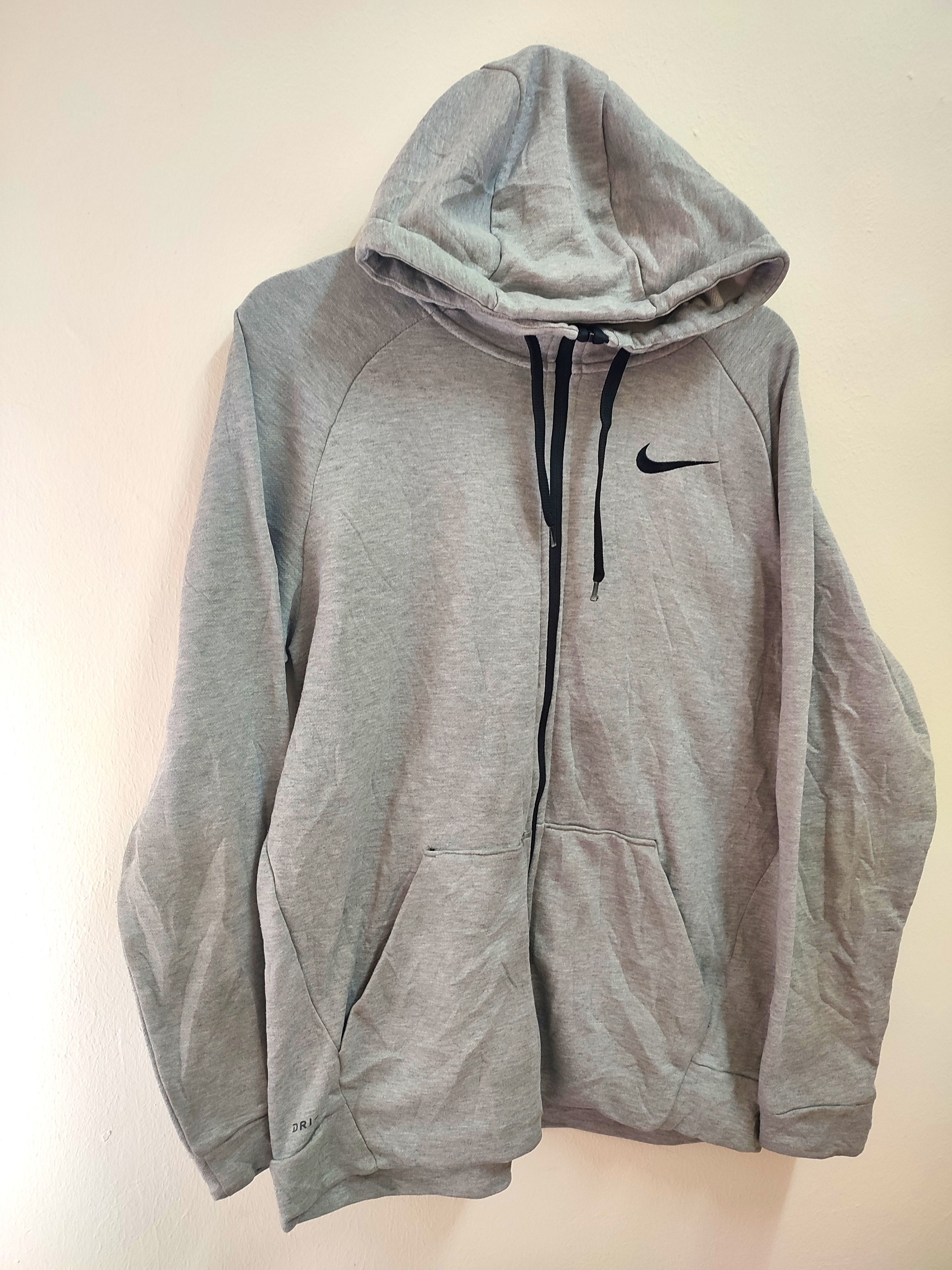 Nike 💥Y2K 💥 Nike Dri Fit Zip Up Hoodies Size US L / EU 52-54 / 3 - 3 Thumbnail