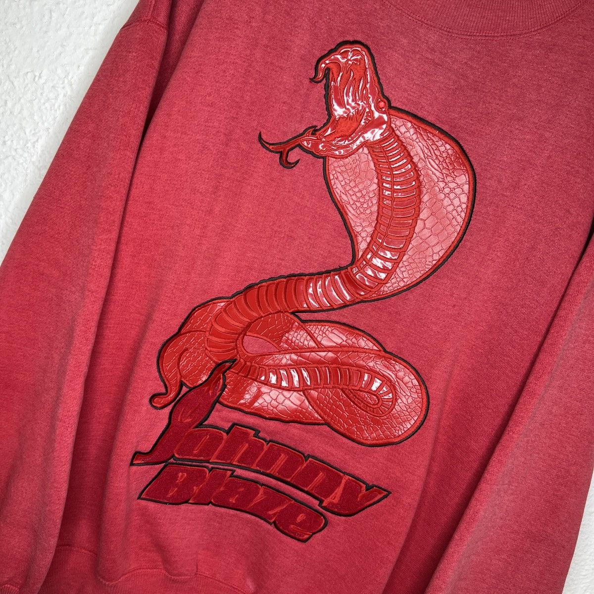 Vintage Johnny Blaze Big Logo Snake Wu Tang Vintage Boxy Sweatshirt Size US XL / EU 56 / 4 - 5 Thumbnail