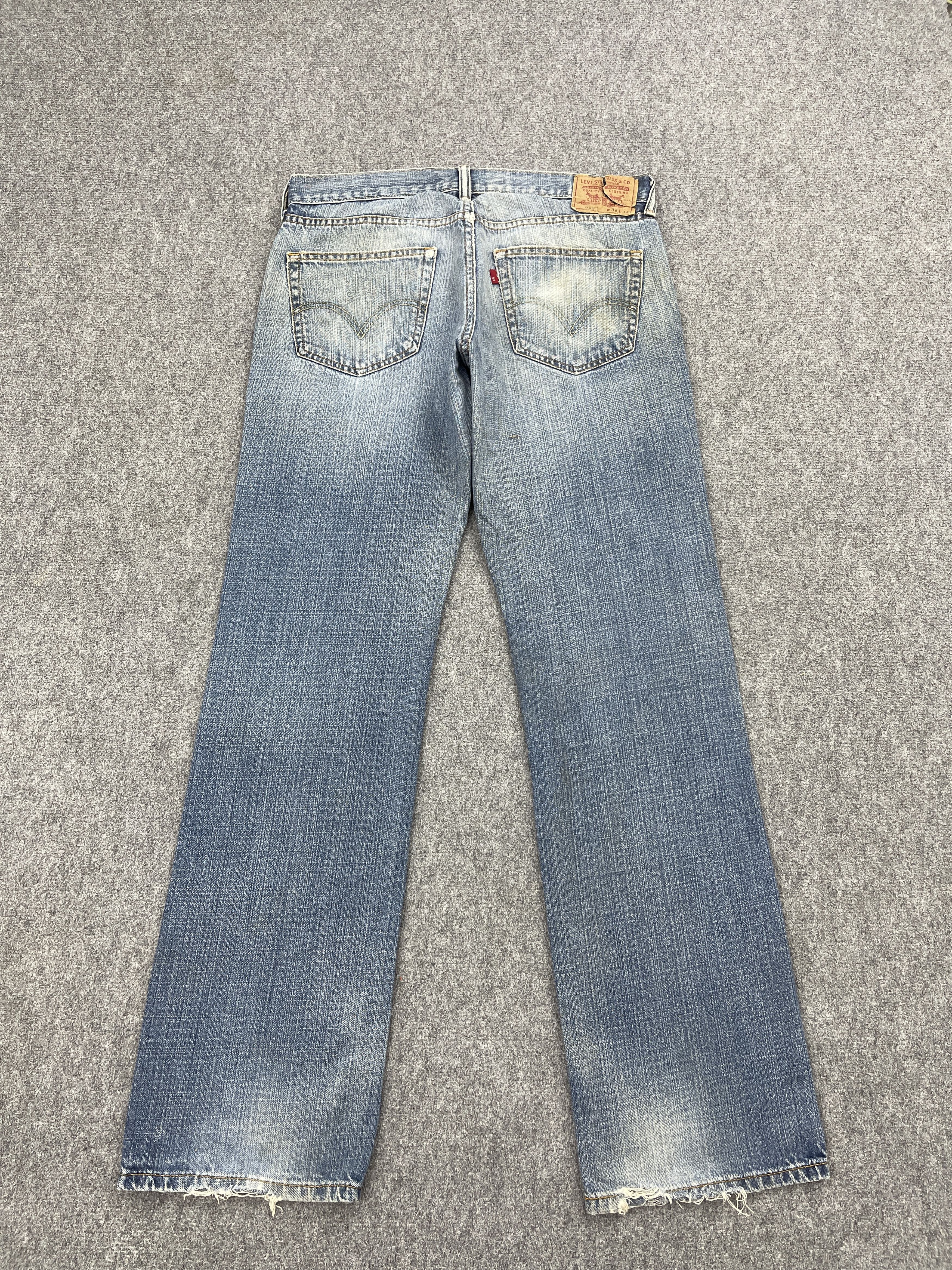 Levi's Distressed Vintage Levis 559 Loose Straight Denim DP2503 Size US 34 / EU 50 - 3 Thumbnail