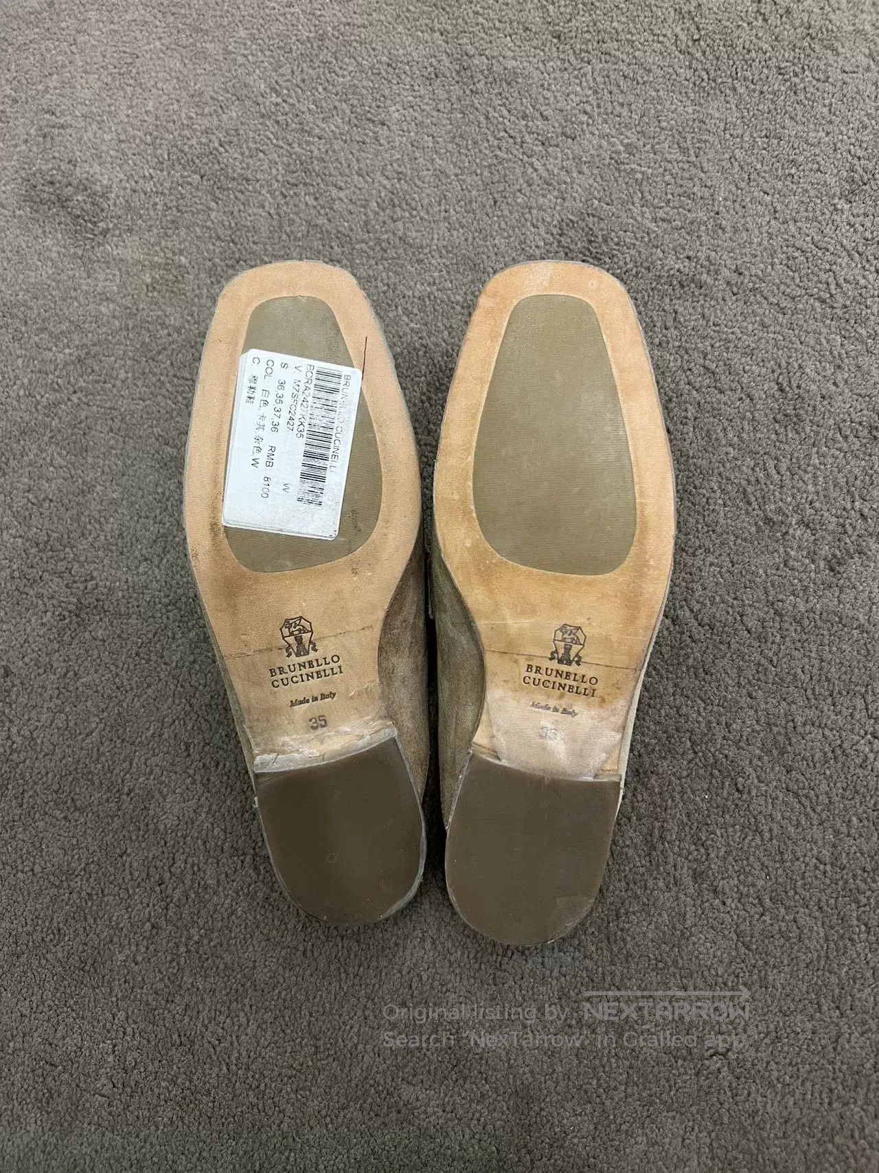 Brunello Cucinelli Brunello Cucinelli Women's Casual Shoes. Size US 4.5 / IT 34.5 - 7 Thumbnail