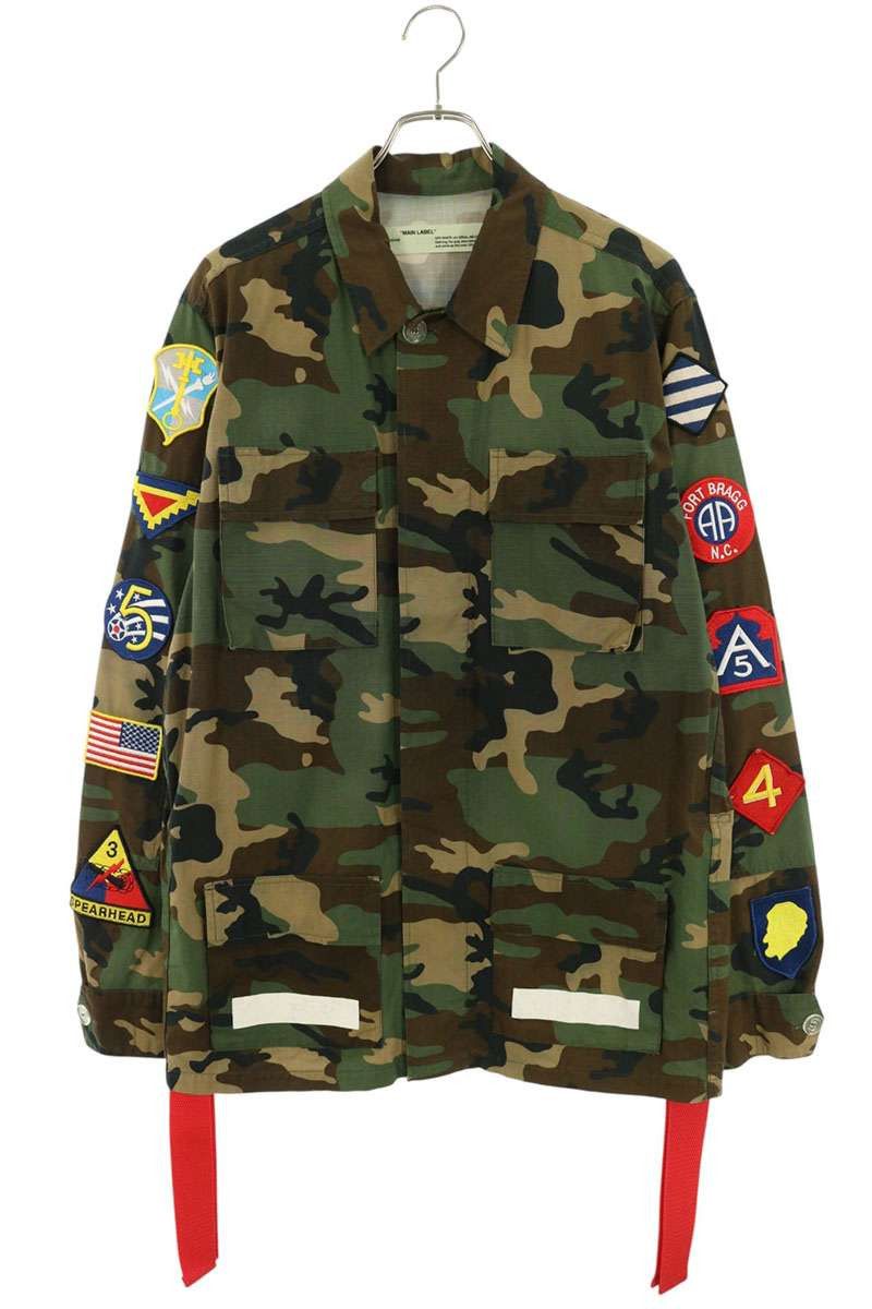 Off-White Off White Floral Camo M65 Field Jacket | Grailed