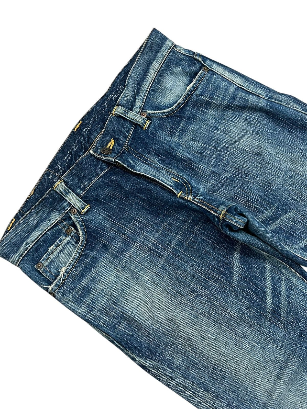 Tornado Mart 90s Flared Edwin 503 Japan Blue Way Unisex Size US 33 - 4 Thumbnail