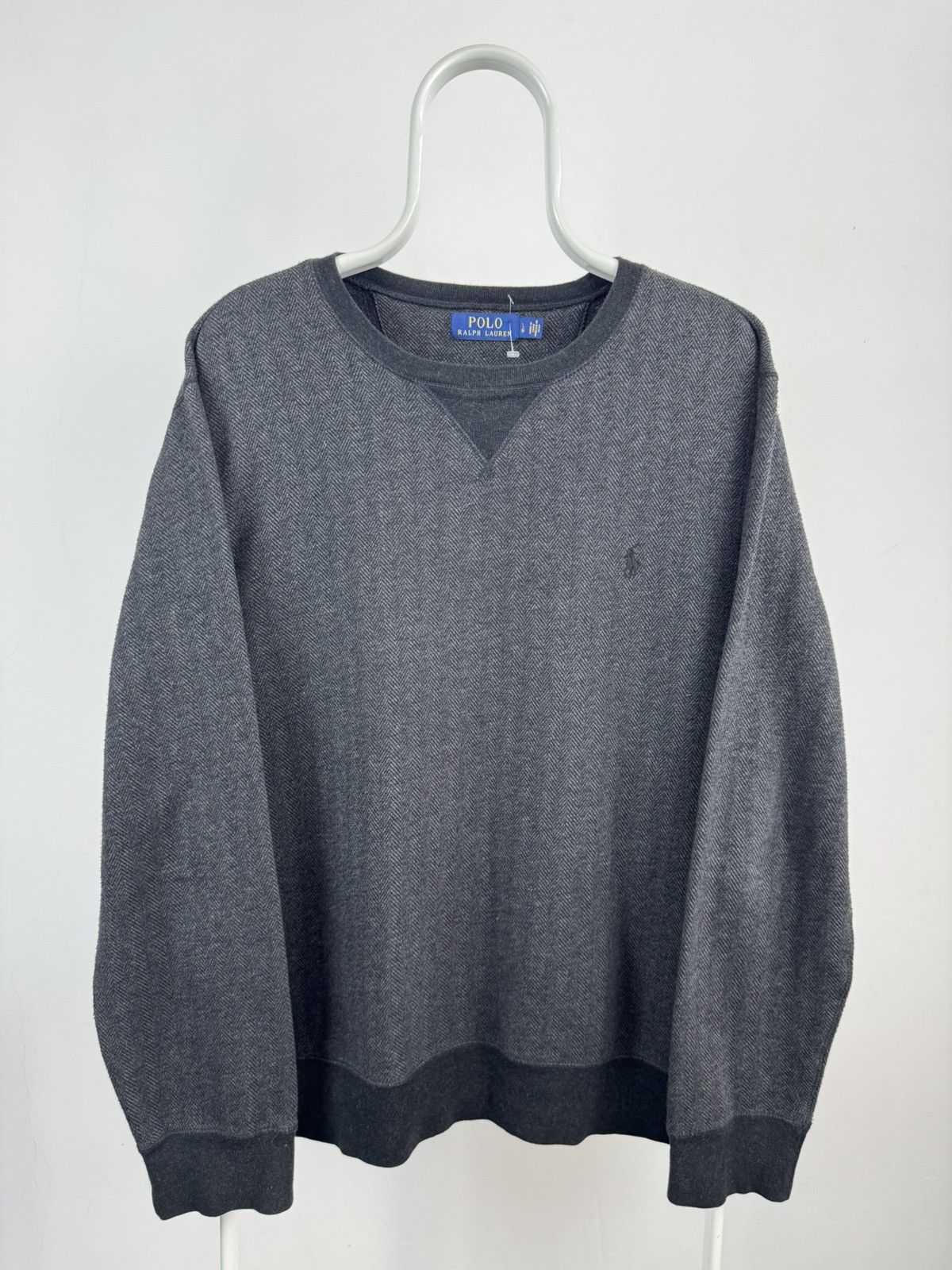 Polo Ralph Lauren Polo Ralph Lauren Grey Classic Sweatshirt Size US L / EU 52-54 / 3 - 1 Thumbnail