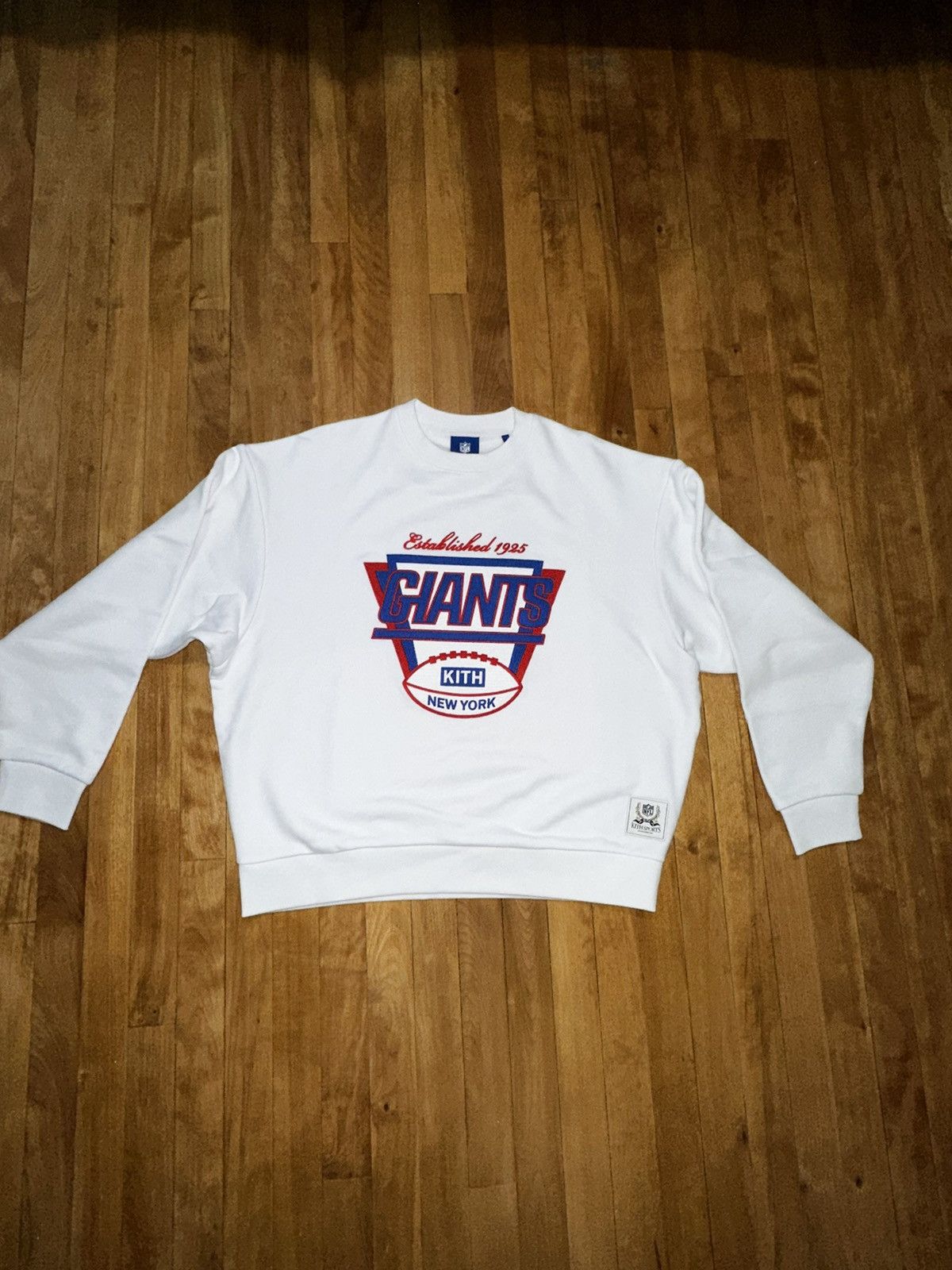 Kith × NFL Kith X NFL giants white sweater Size US M / EU 48-50 / 2 - 1 Thumbnail