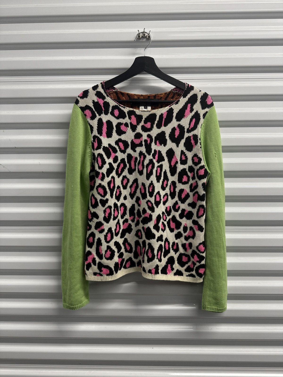 Comme des Garcons AD2017 Comme Des Garcons Leopard Sweater Size US S / EU 44-46 / 1 - 1 Thumbnail