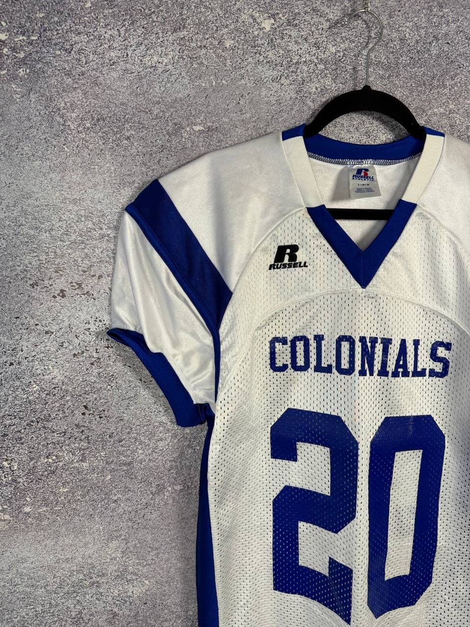 Russell Athletic Vintage Colonials Russell Athletic Football Jersey Large Size US L / EU 52-54 / 3 - 3 Thumbnail