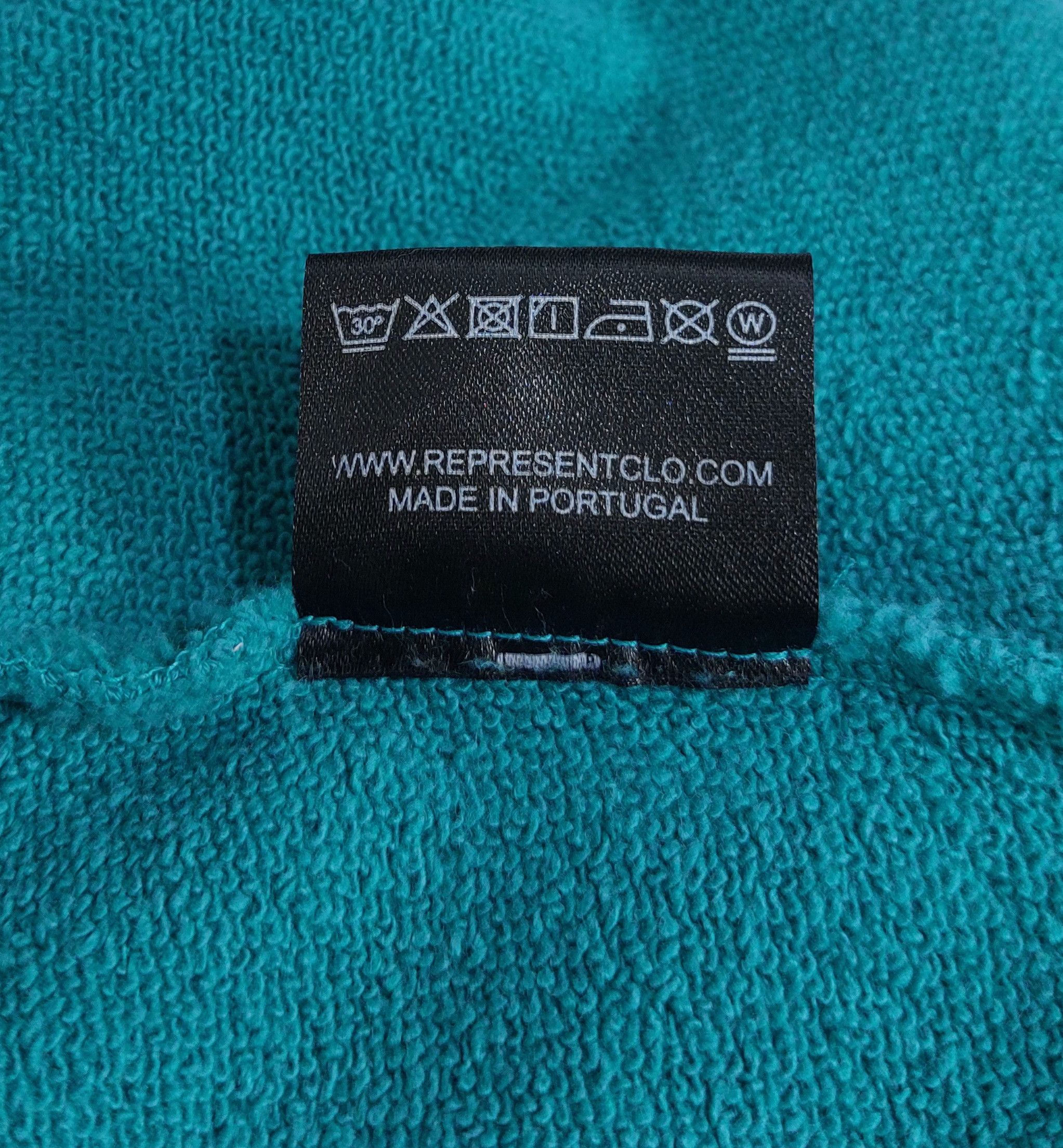 Represent Clo. patron of the club hoodie - teal green L Size US L / EU 52-54 / 3 - 5 Thumbnail