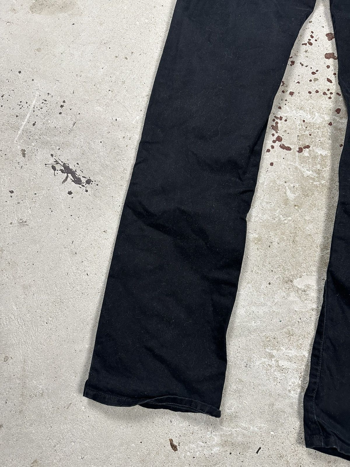 Armani × Giorgio Armani × Vintage Vintage Y2K Armani Jeans Black Pants Size US 31 - 11 Thumbnail